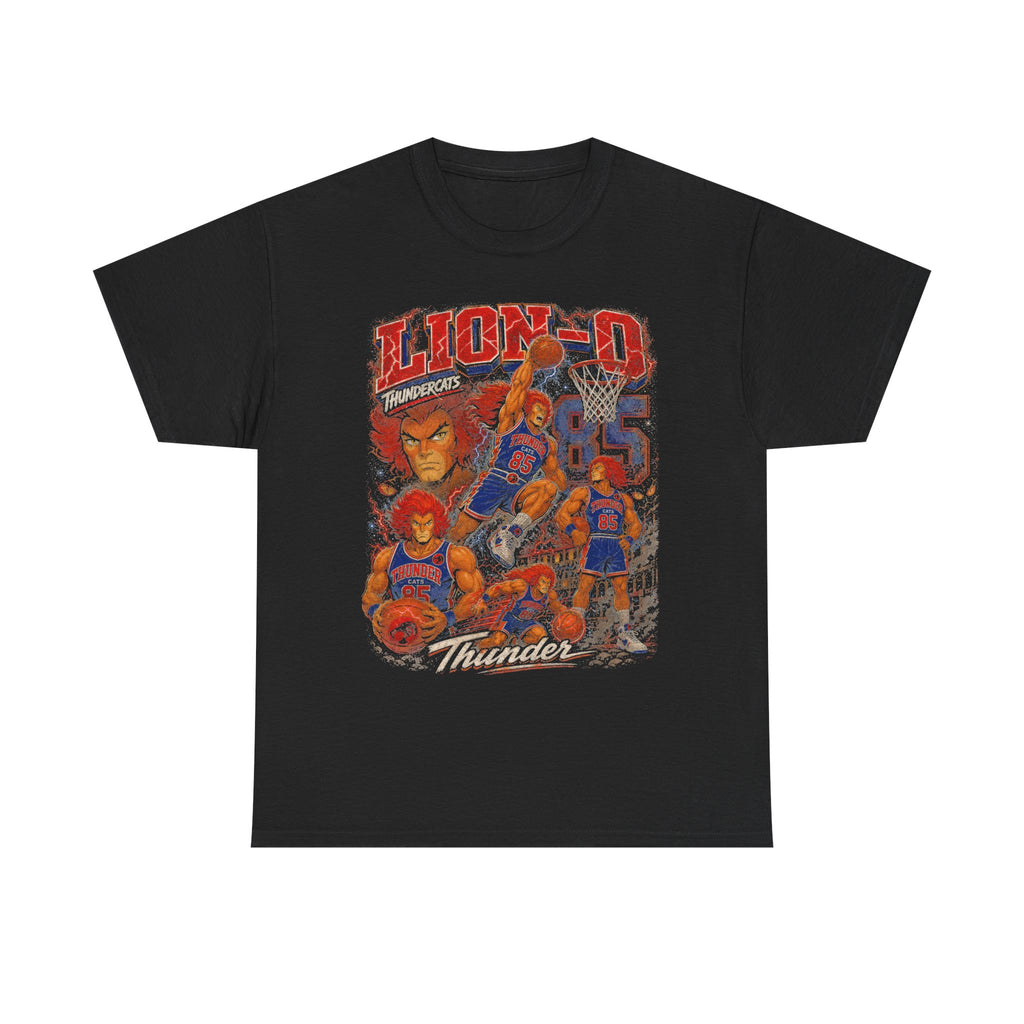 Lion-O Thundercats Basketball Tee | Vintage Bootleg 80s Cartoon Shirt