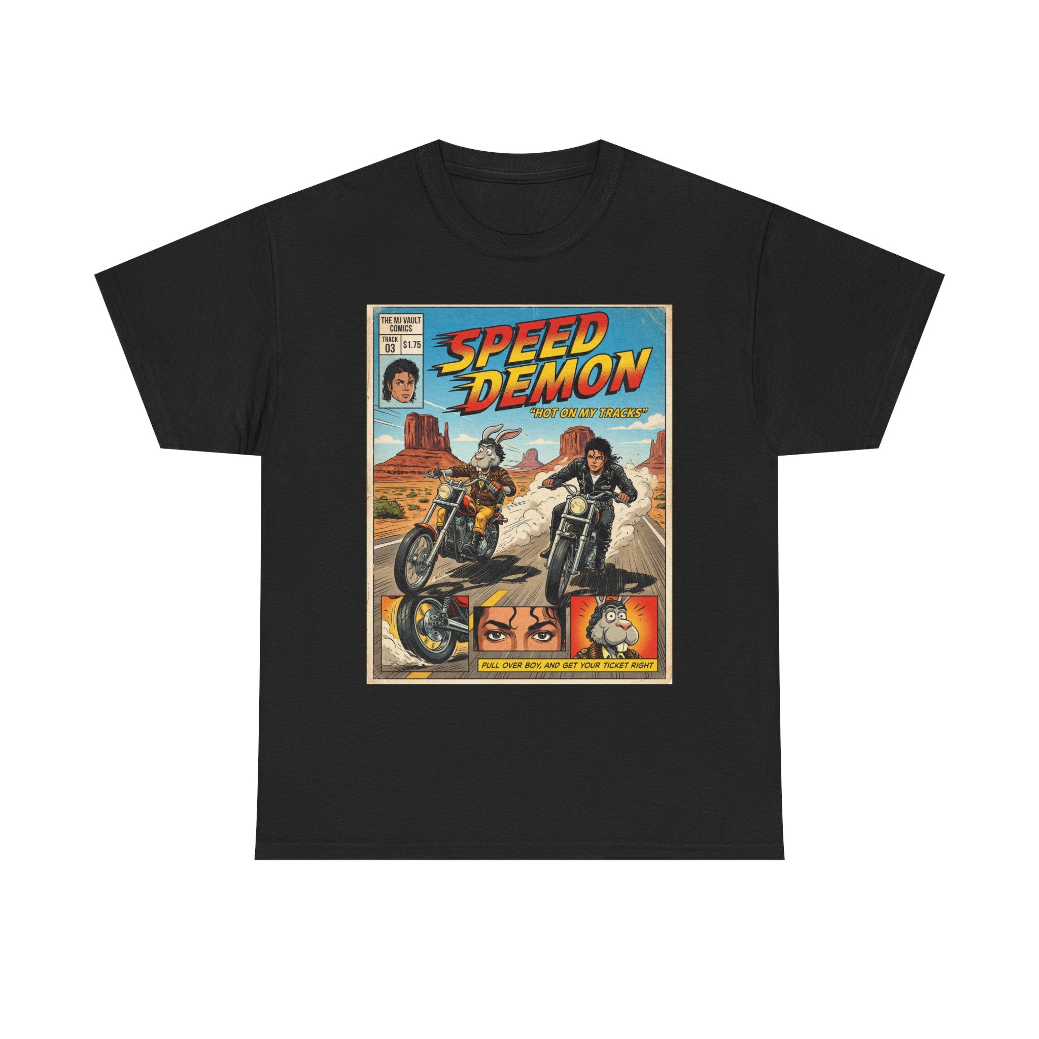 Michael Jackson Speed Demon Comic Tee