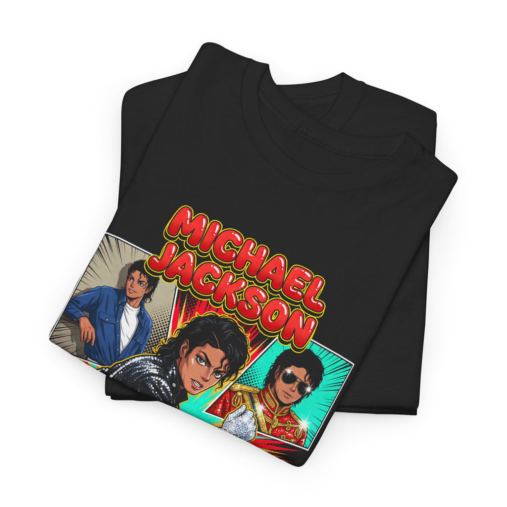 Michael Jackson MJ Forever Anime Comic Style Tee