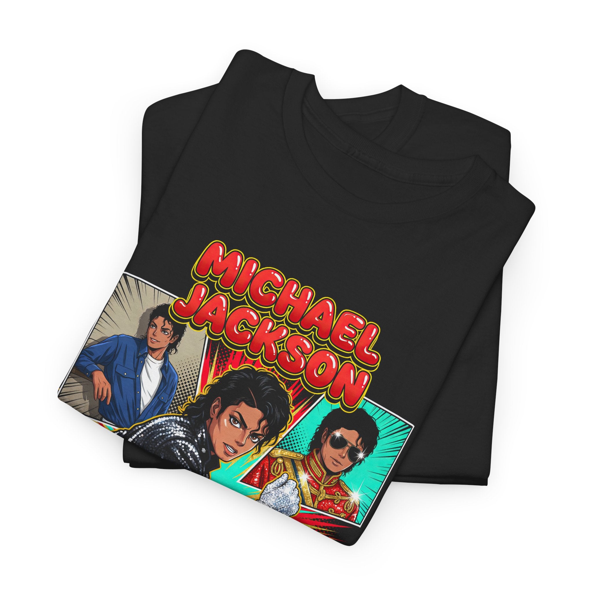 Michael Jackson MJ Forever Anime Comic Style Tee