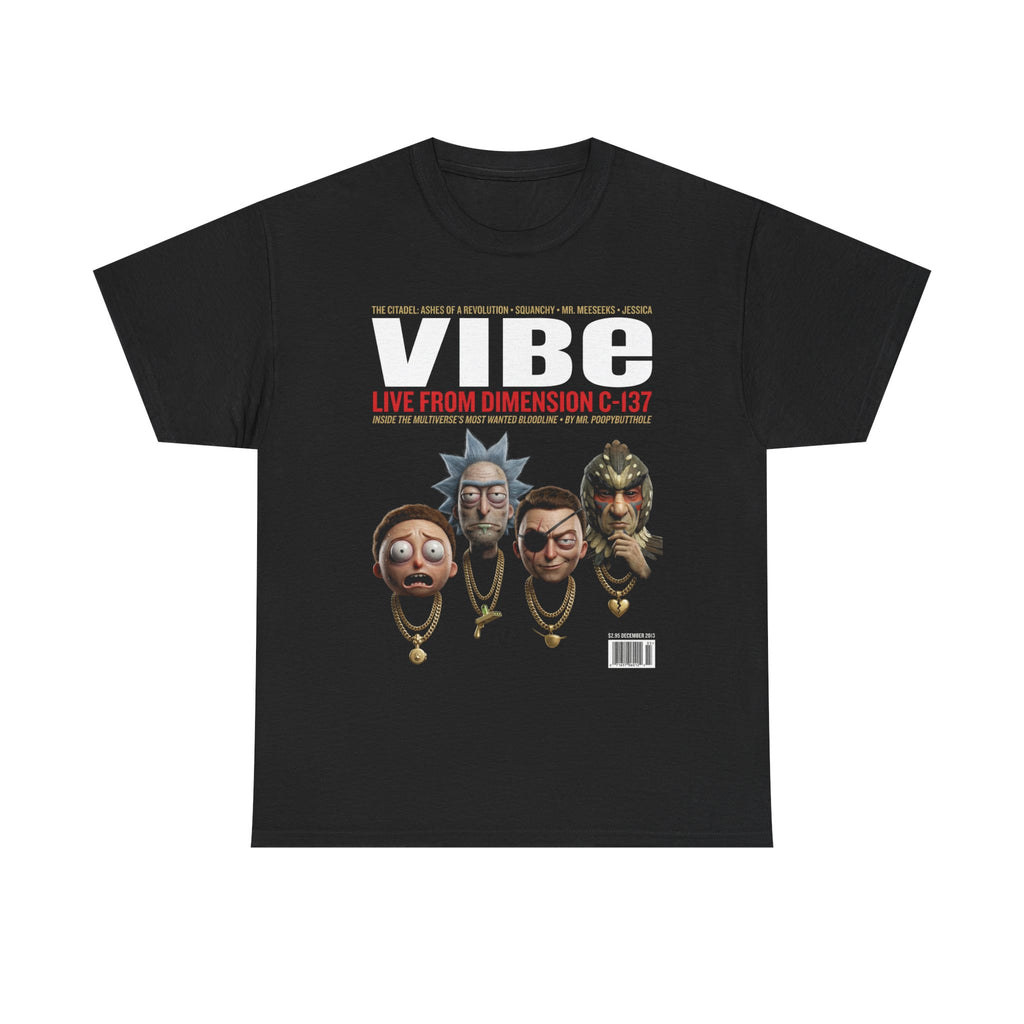 Rick and Morty Vibe Magazine Tee | Hip Hop Parody Unisex T-Shirt