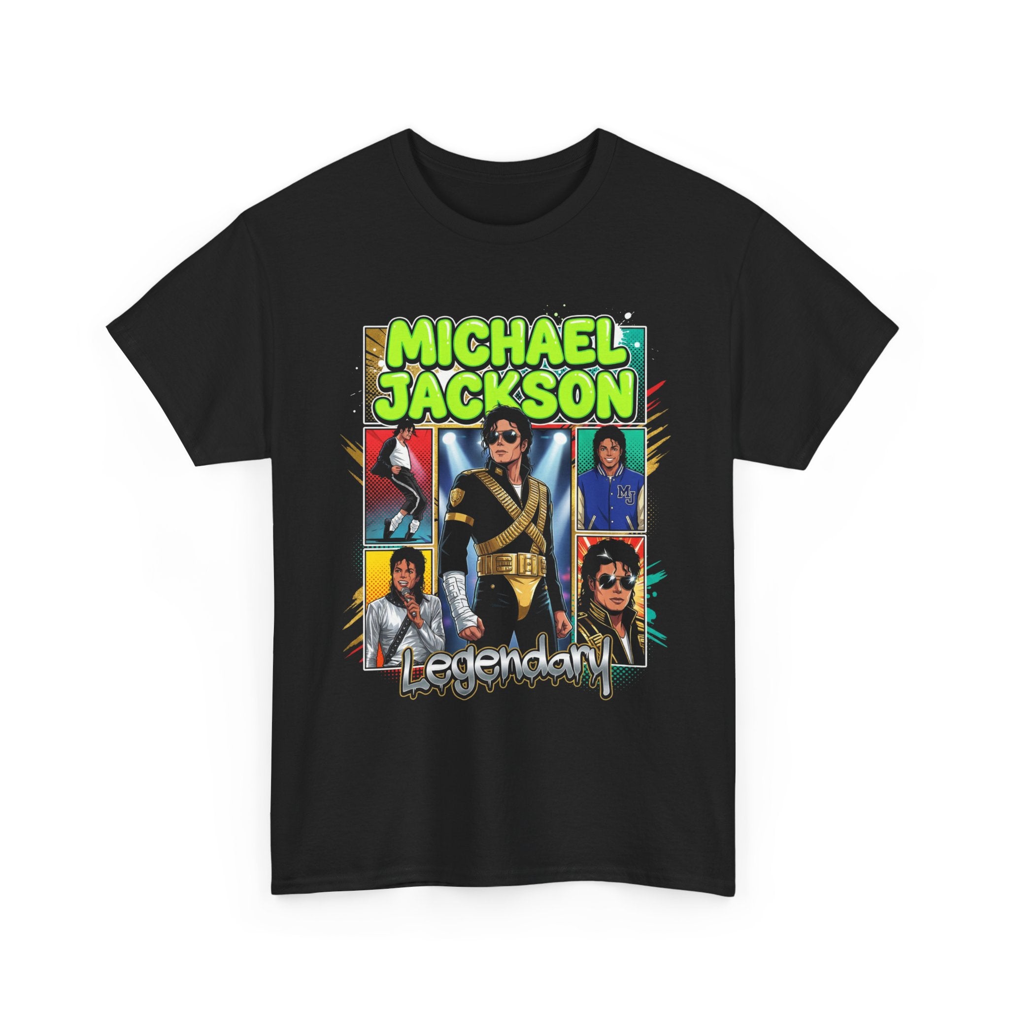 Michael Jackson Legendary Shirt Vintage Anime Comic Tee Retro Art