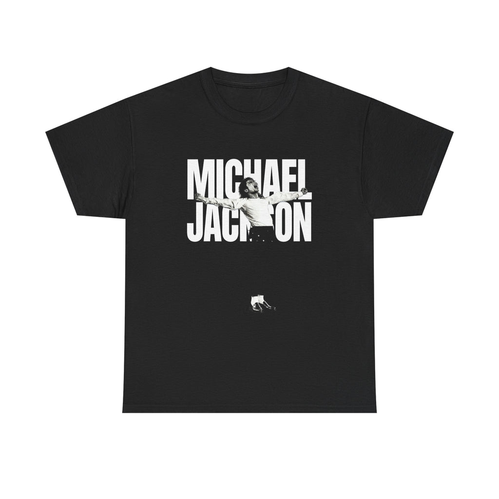 MJ White Text Pop Icon Tee