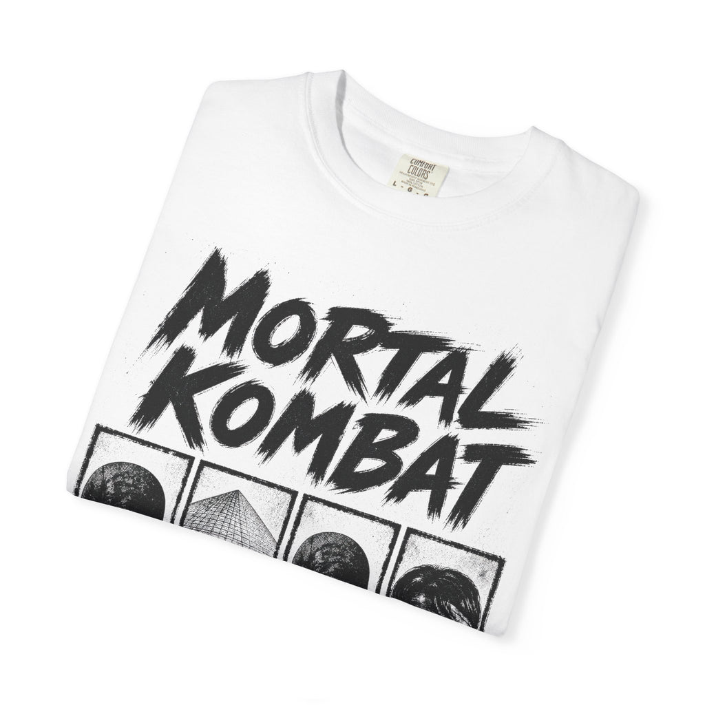 Mortal Kombat Characters Tee | Retro Gaming Halftone Art Unisex Shirt