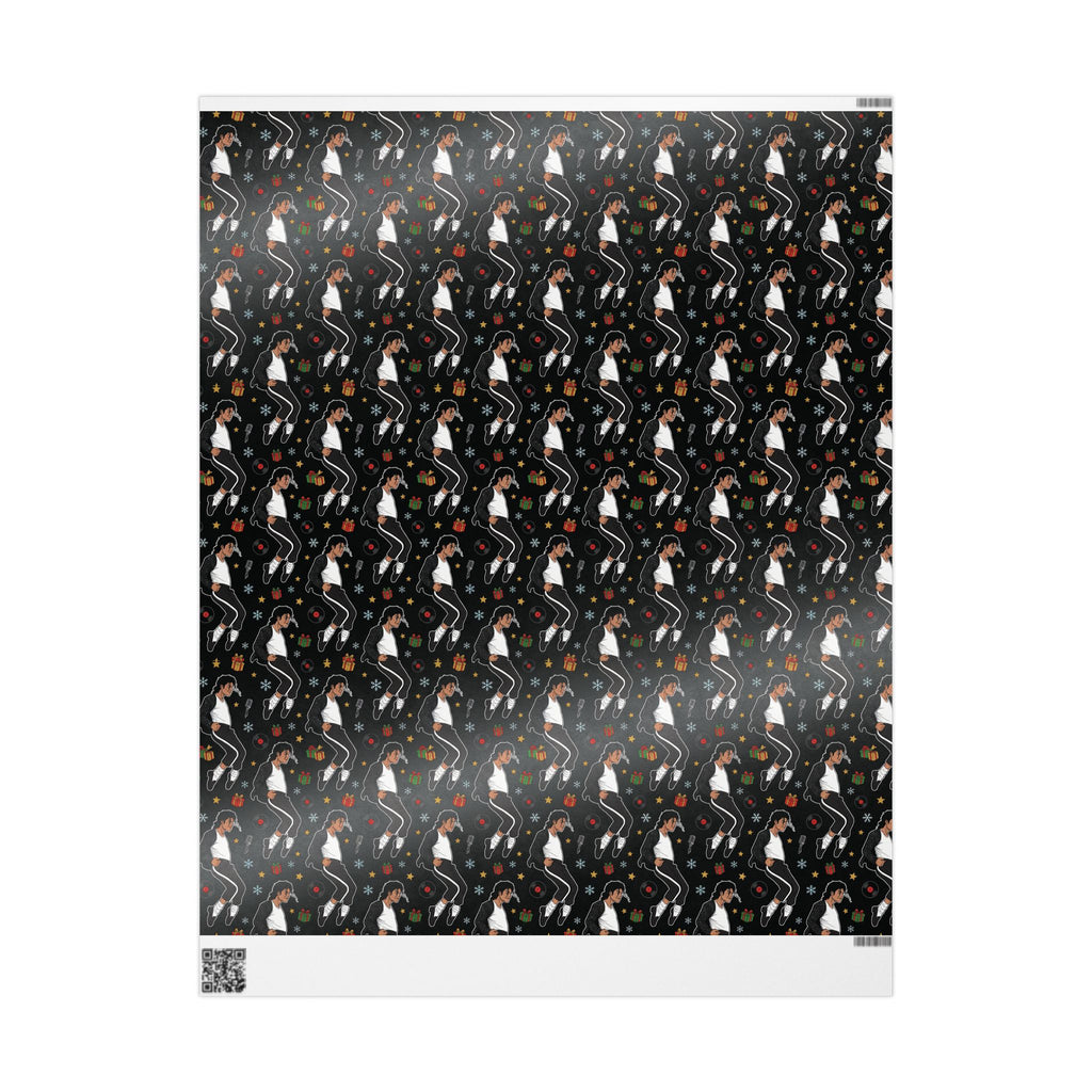 Michael Jackson Wrapping Paper Billie Jean Christmas Gift Wrap