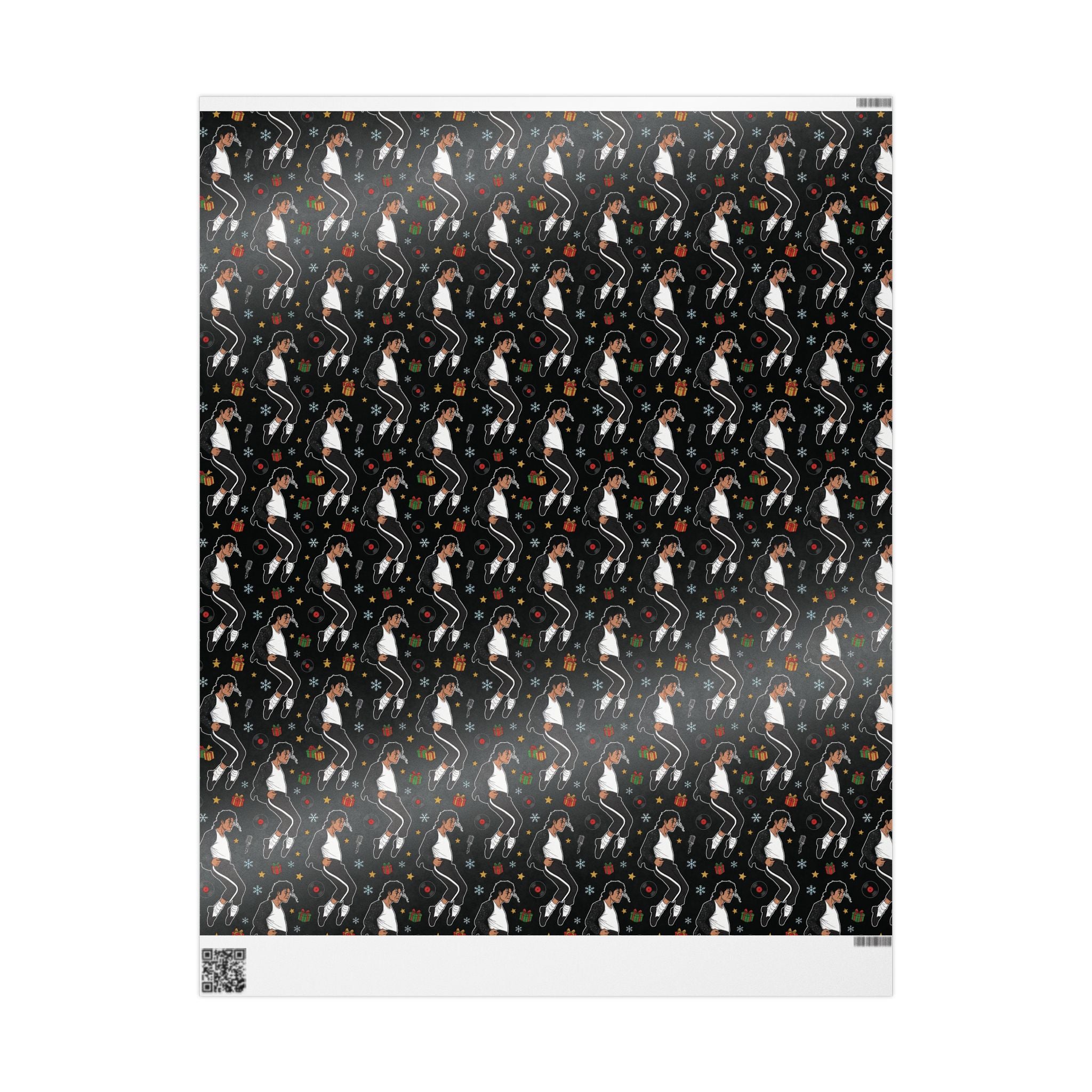 Michael Jackson Wrapping Paper Billie Jean Christmas Gift Wrap