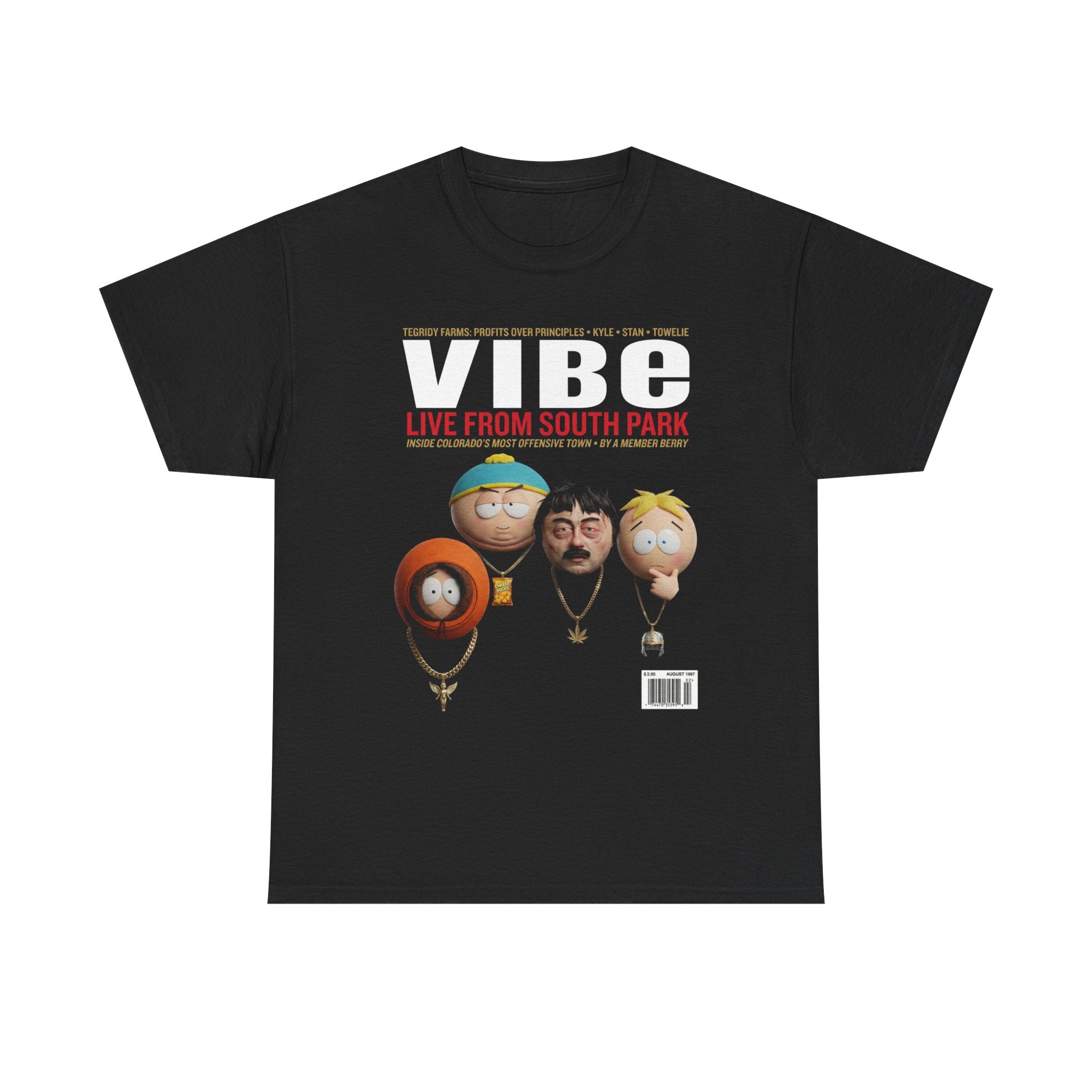 South Park VIBE Magazine Tee | Cartman Kenny Randy Butters Shirt