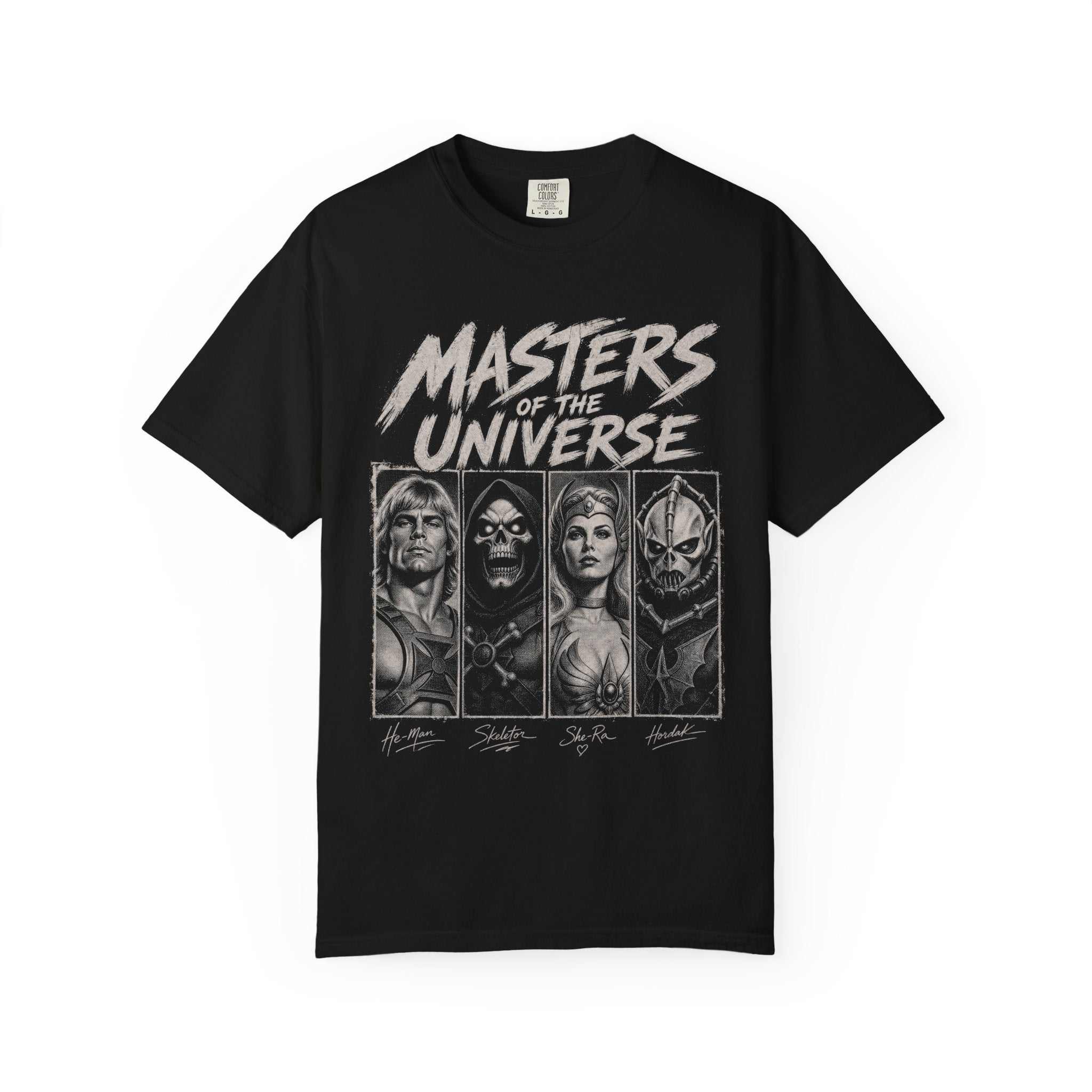 Masters of the Universe T-Shirt | Retro He-Man She-Ra Halftone Tee