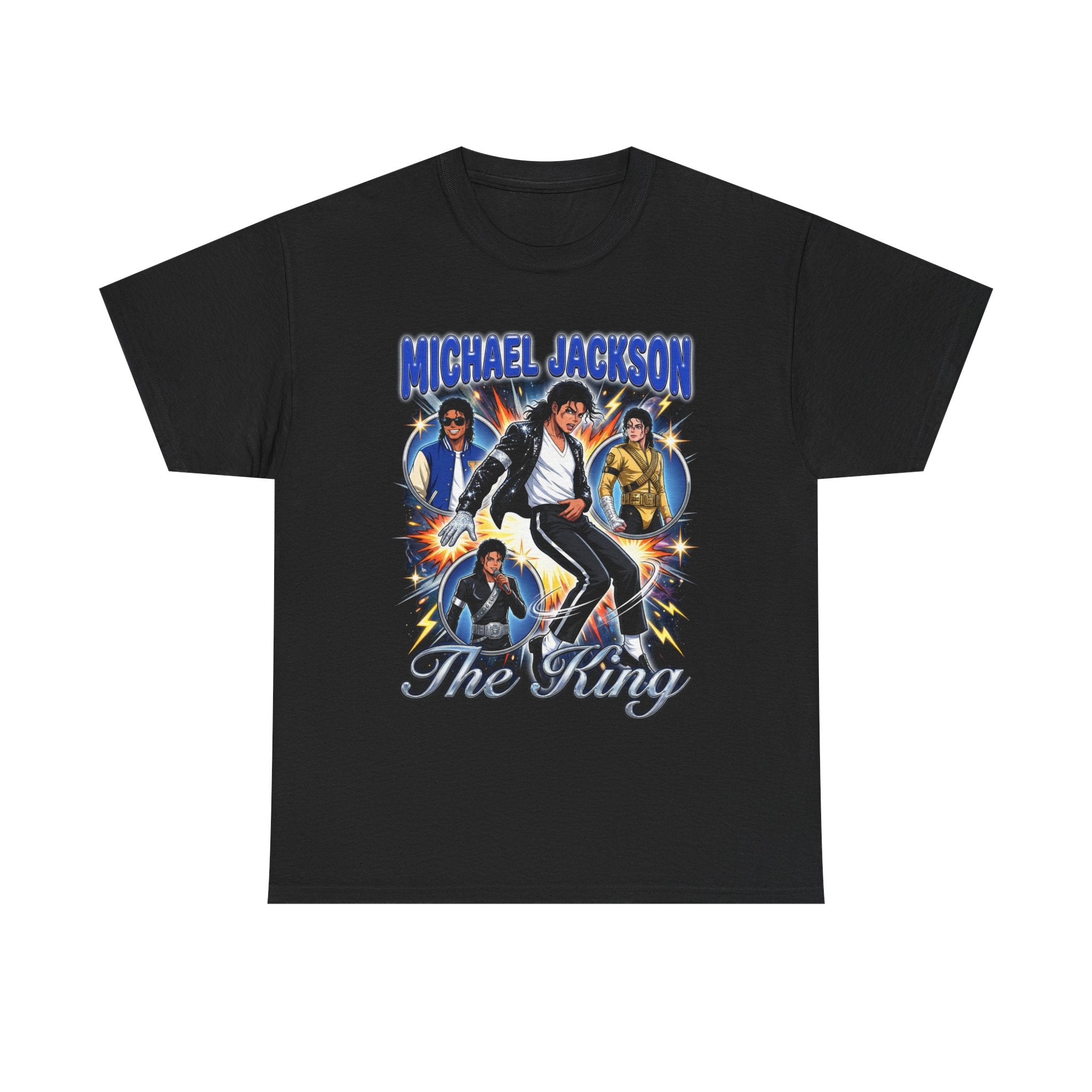 Michael Jackson The King Shirt Vintage Anime Comic Tee Retro Pop Art