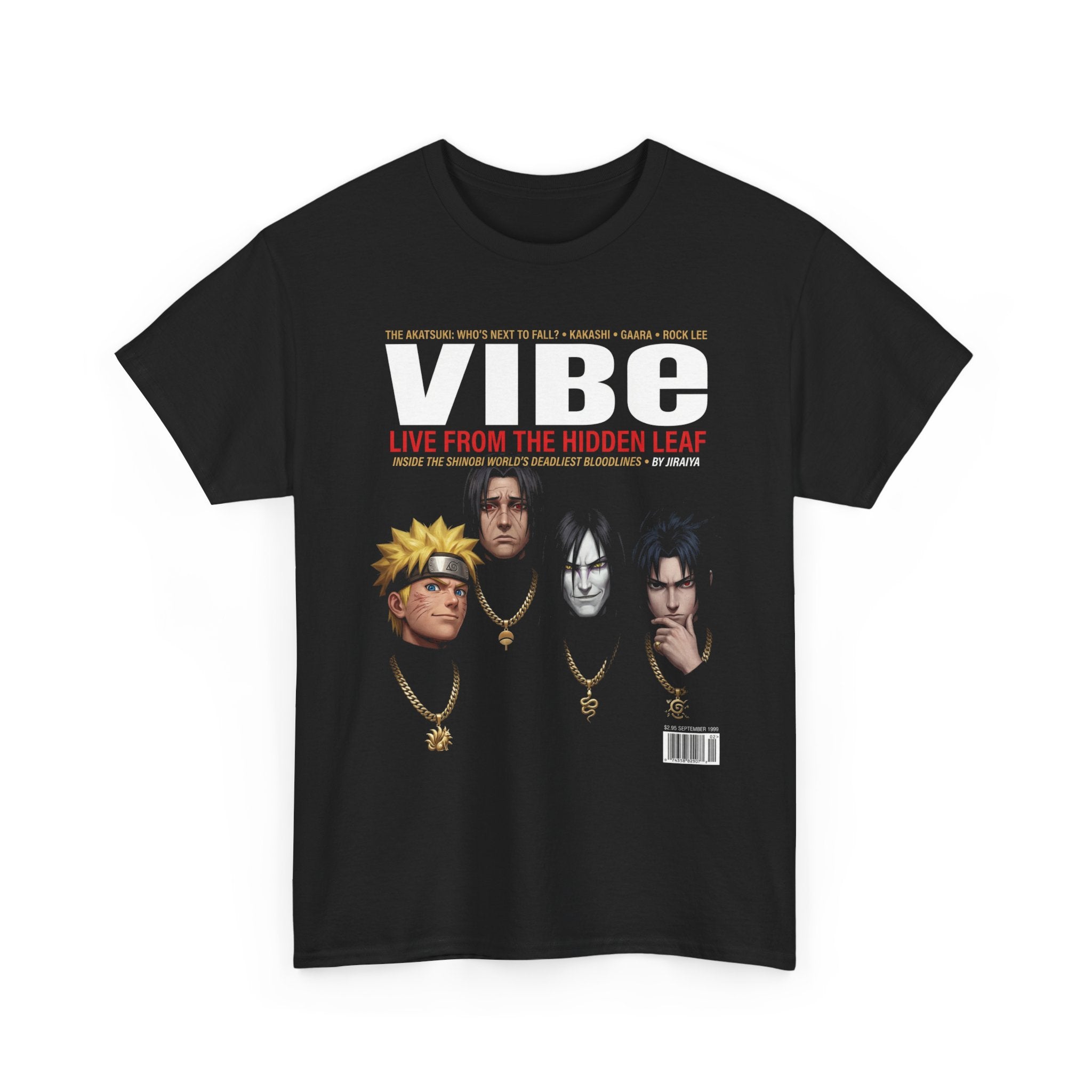 Naruto Vibe Magazine Tee
