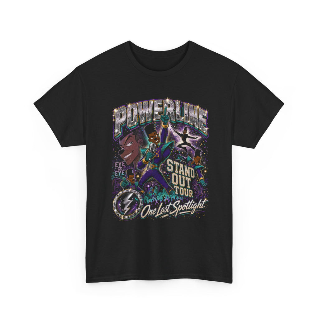 Powerline Stand Out Tour Tee | Vintage Concert Style Unisex T-Shirt