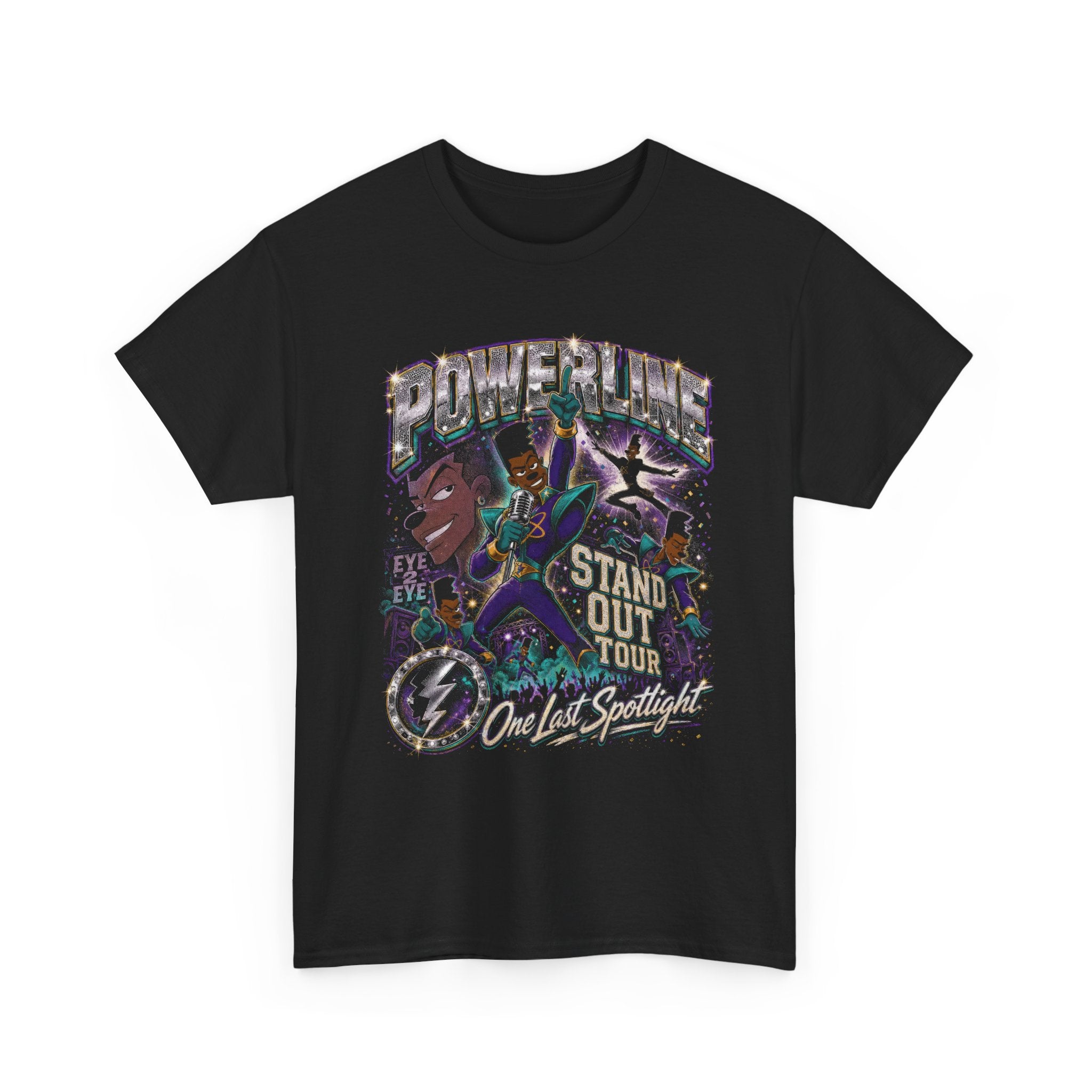 Powerline Stand Out Tour Tee | Vintage Concert Style Unisex T-Shirt