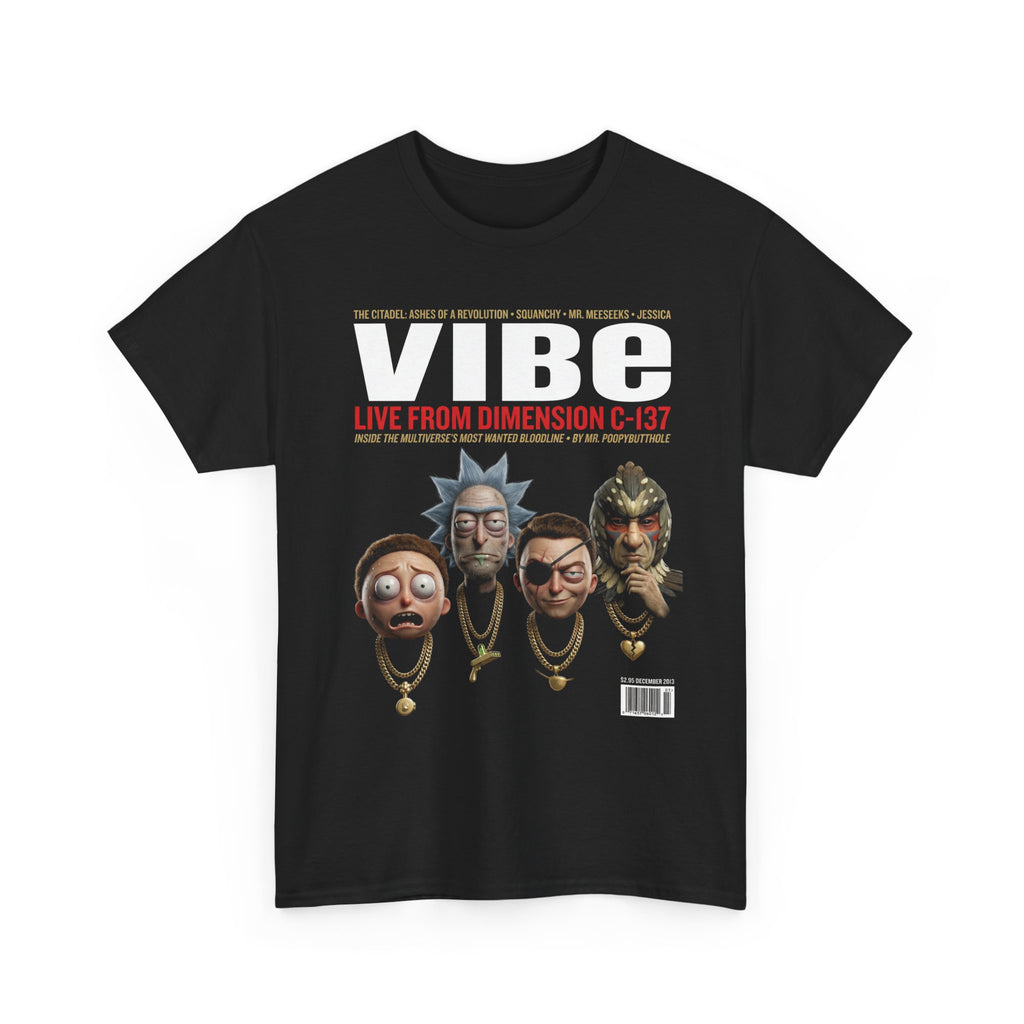 Rick and Morty Vibe Magazine Tee | Hip Hop Parody Unisex T-Shirt