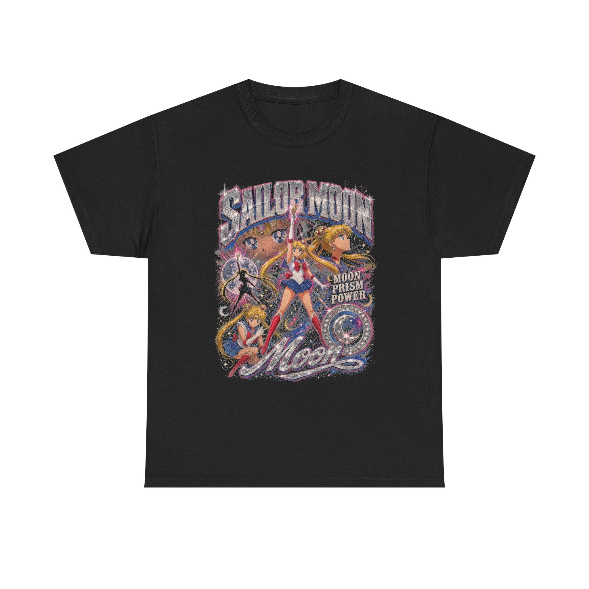 Sailor Moon Graphic Tee | Retro Anime 90s Magical Girl Shirt