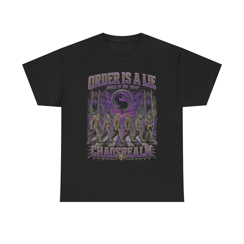 Chaos Realm Warlord Tee | Vintage Bootleg Fighting Game Shirt