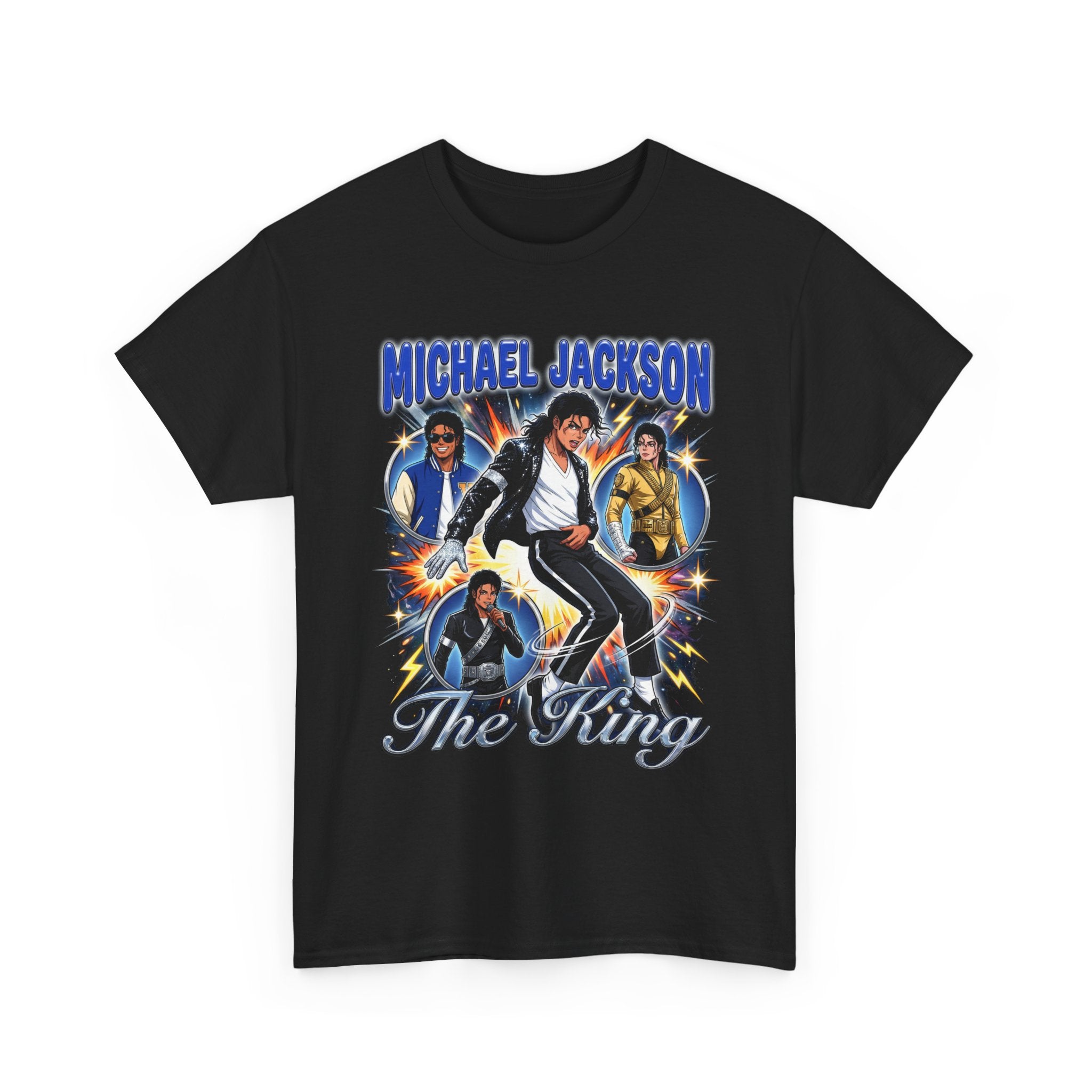 Michael Jackson The King Shirt Vintage Anime Comic Tee Retro Pop Art