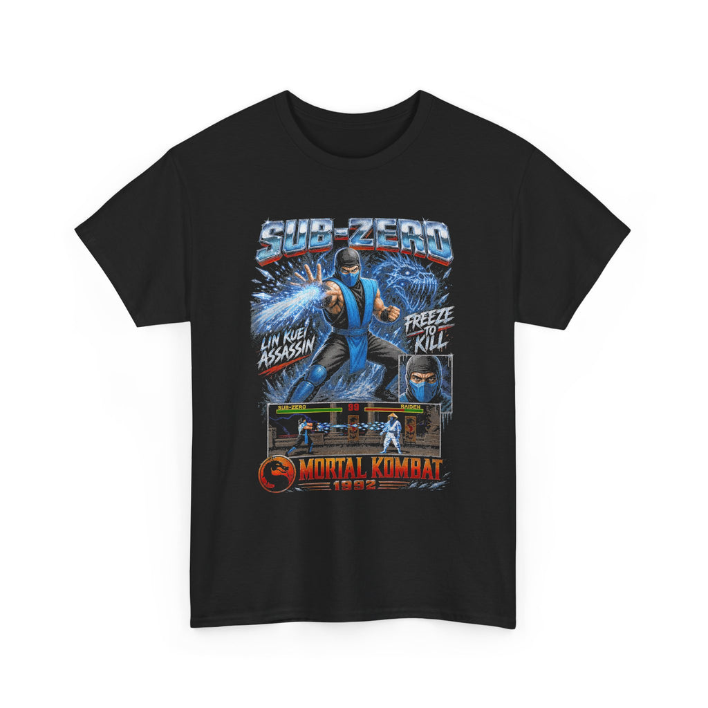 Sub-Zero Mortal Kombat Tee | Vintage 90s Gaming Shirt