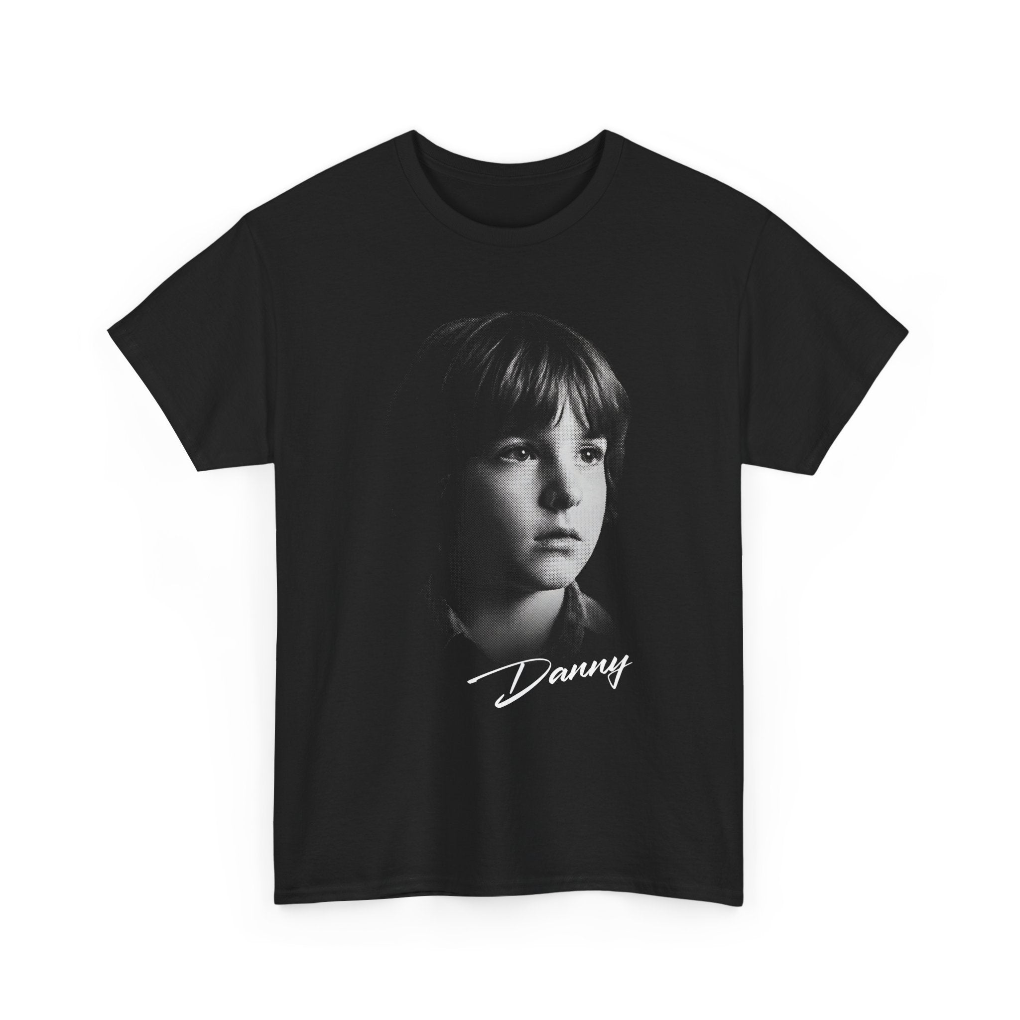 Danny Torrance Halftone Tee | The Shining Horror Shirt | Stephen King Fan Gift | Classic Horror Art