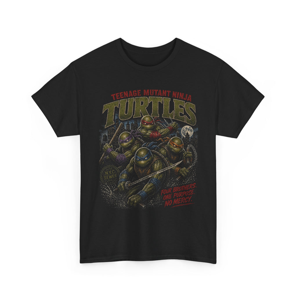 Teenage Mutant Ninja Turtles Graphic Tee | Vintage 90s Comic Book Shirt