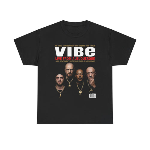 Breaking Bad Vibe Magazine Tee | Vintage Bootleg Crime Drama Shirt