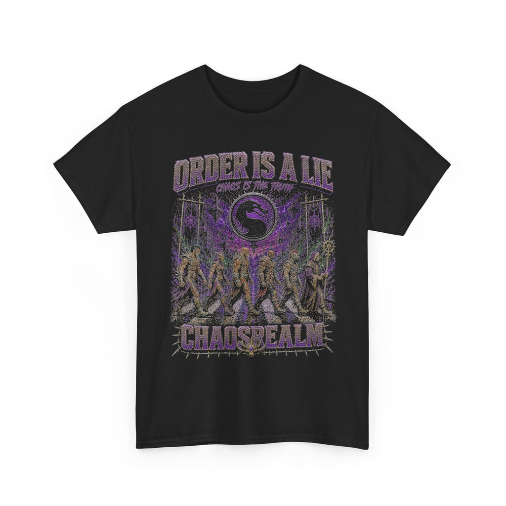 Chaos Realm Warlord Tee | Vintage Bootleg Fighting Game Shirt
