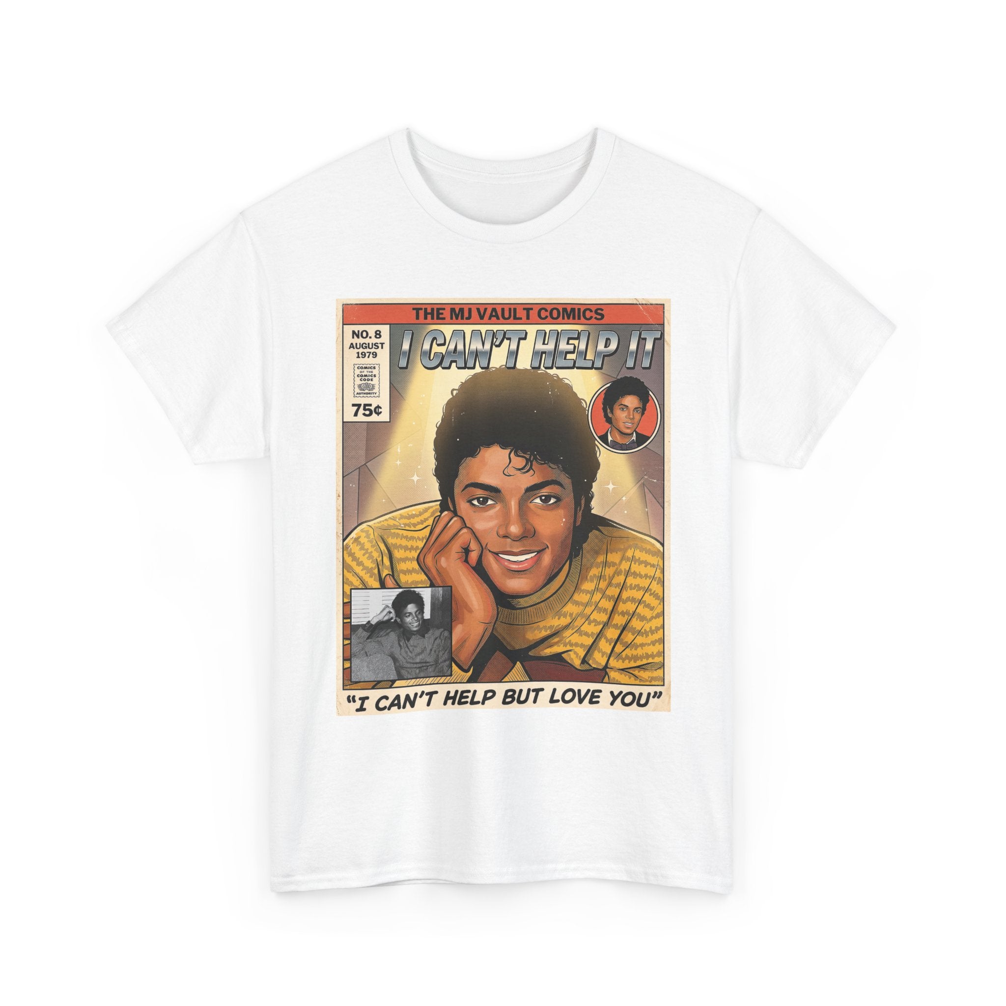 MJ I Cant Help It Comic Tee