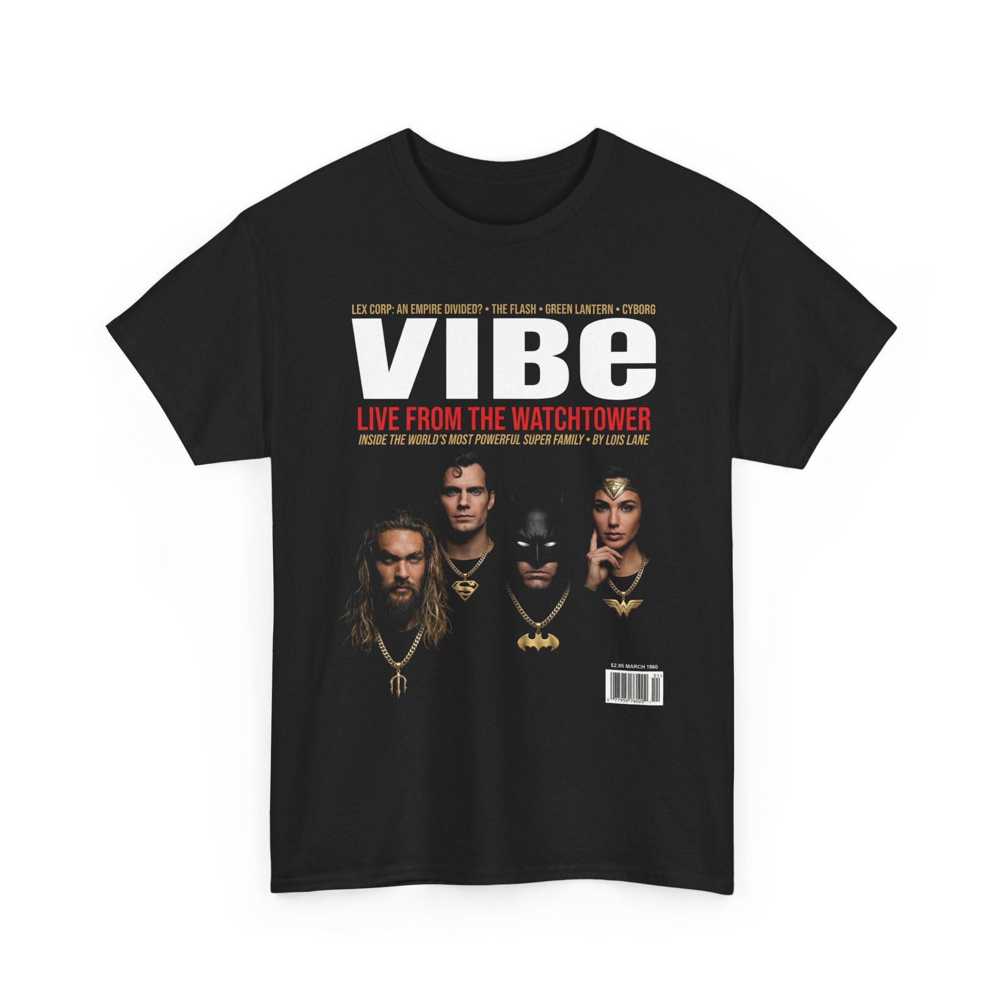 DC Superhero Vibe Magazine Tee