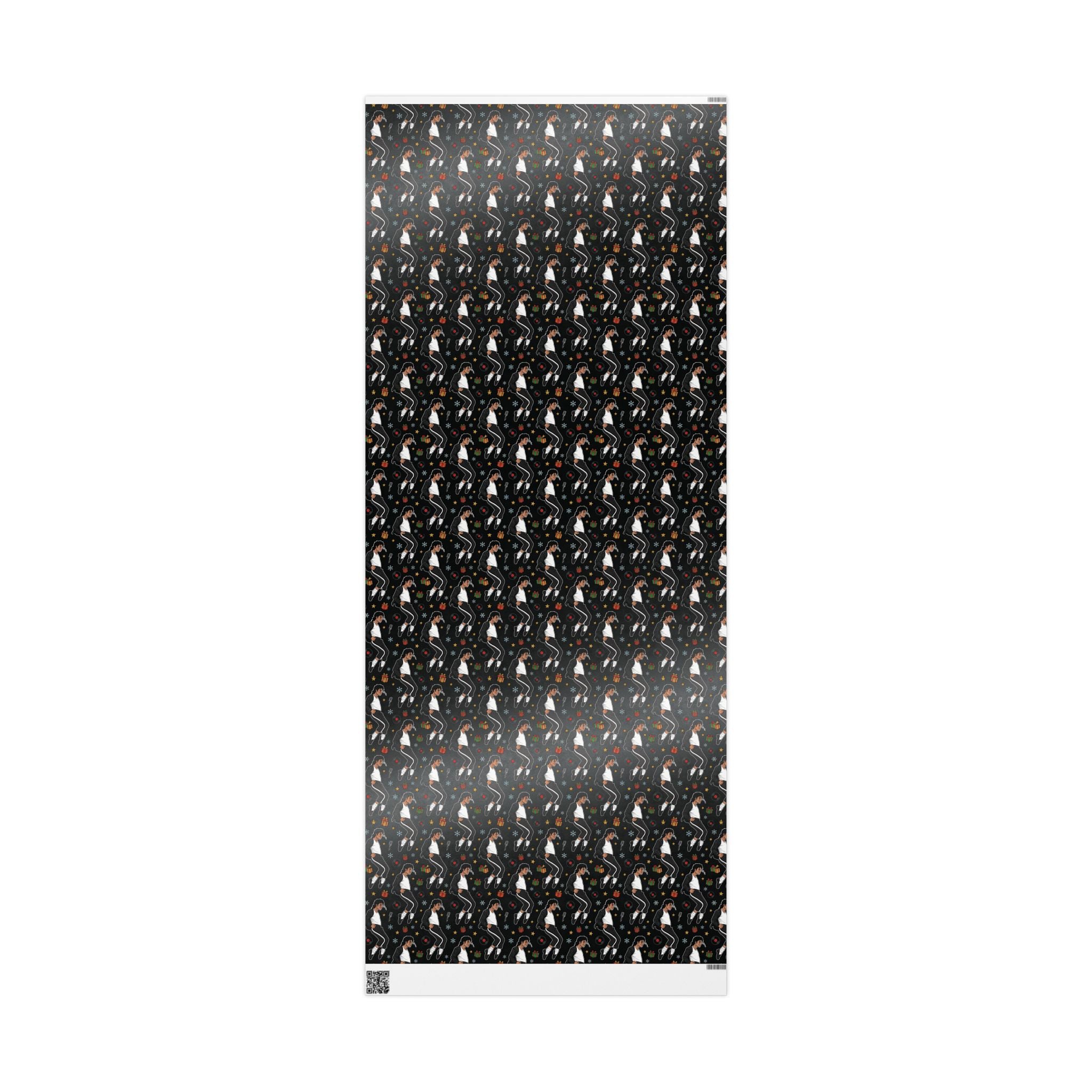 Michael Jackson Wrapping Paper Billie Jean Christmas Gift Wrap