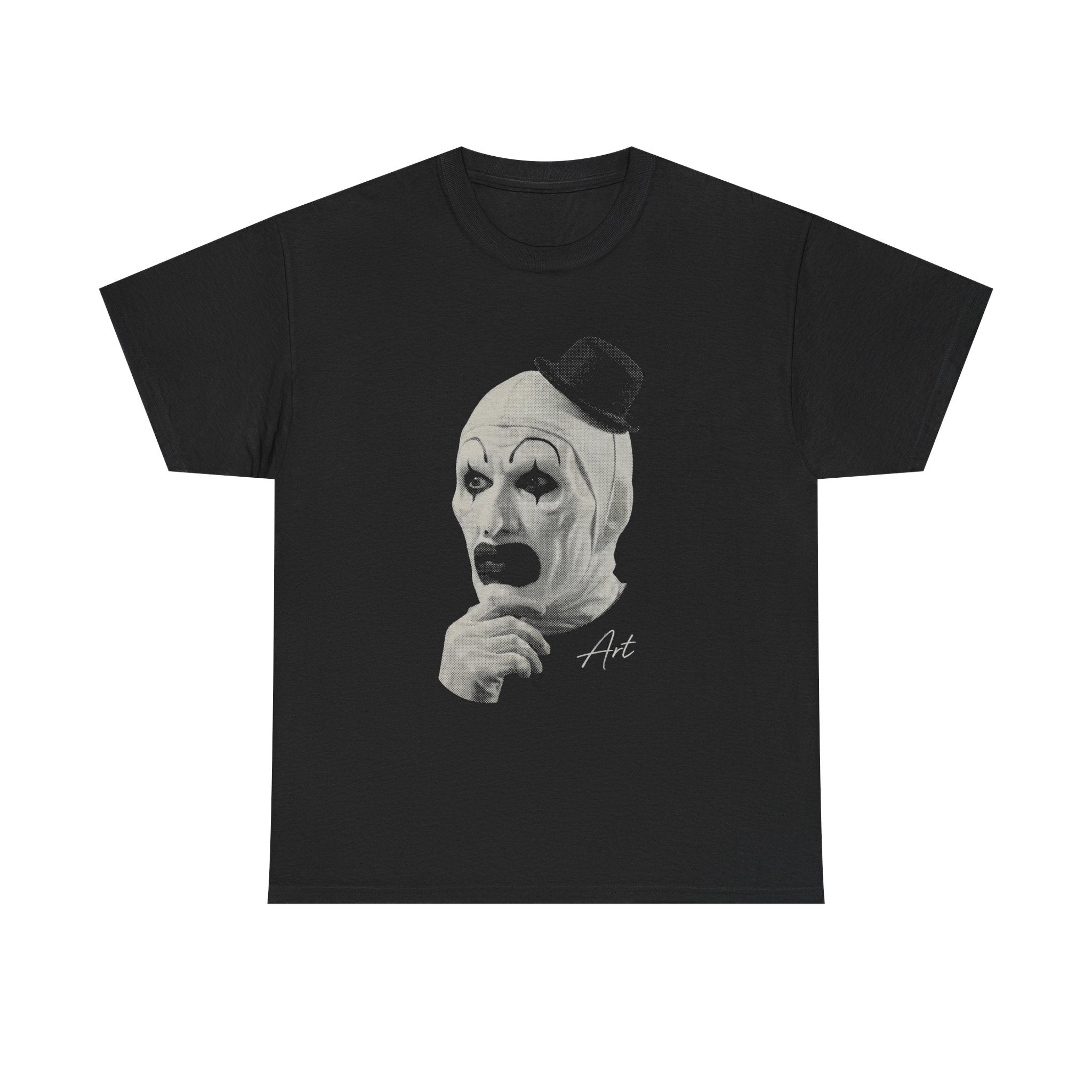 Art the Clown Halftone Tee | Terrifier Slasher Film Shirt