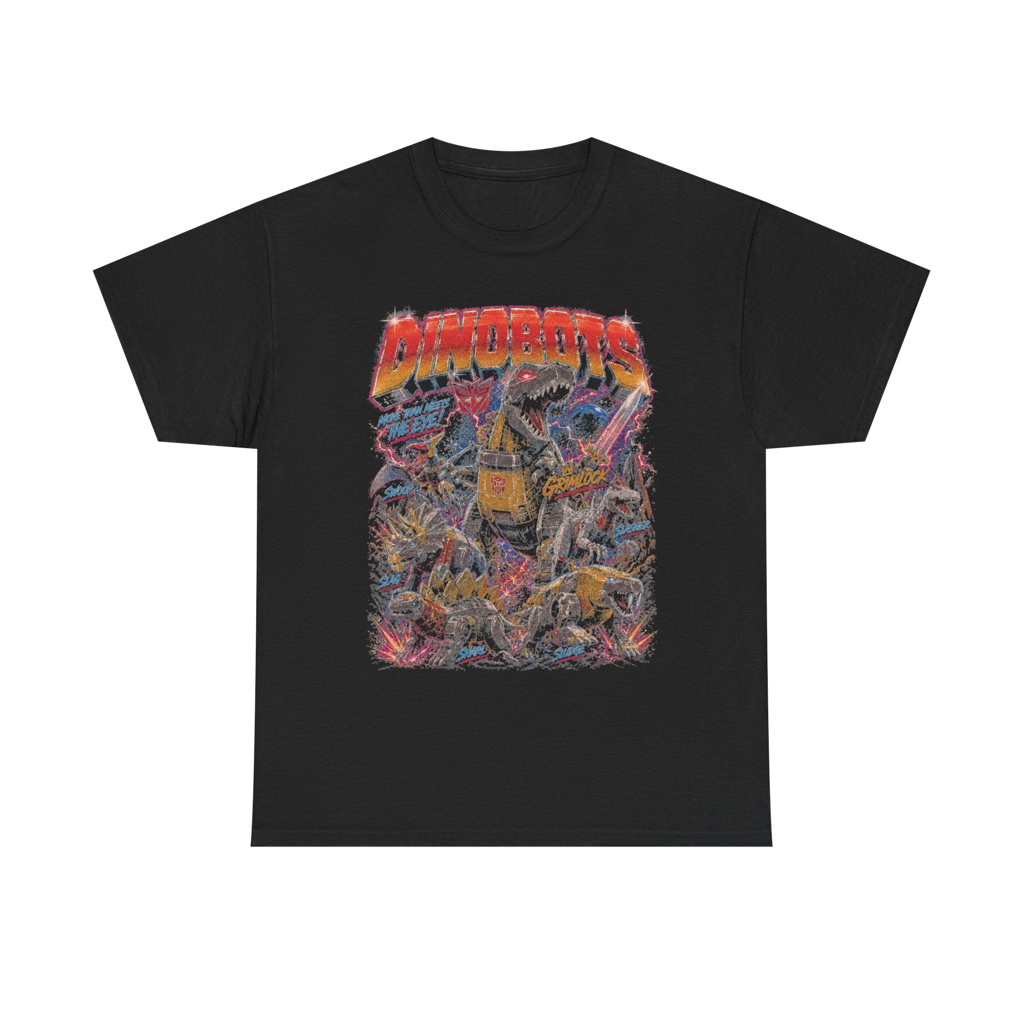 Dinobots Transformers T-Shirt | Vintage Bootleg 80s Graphic Tee