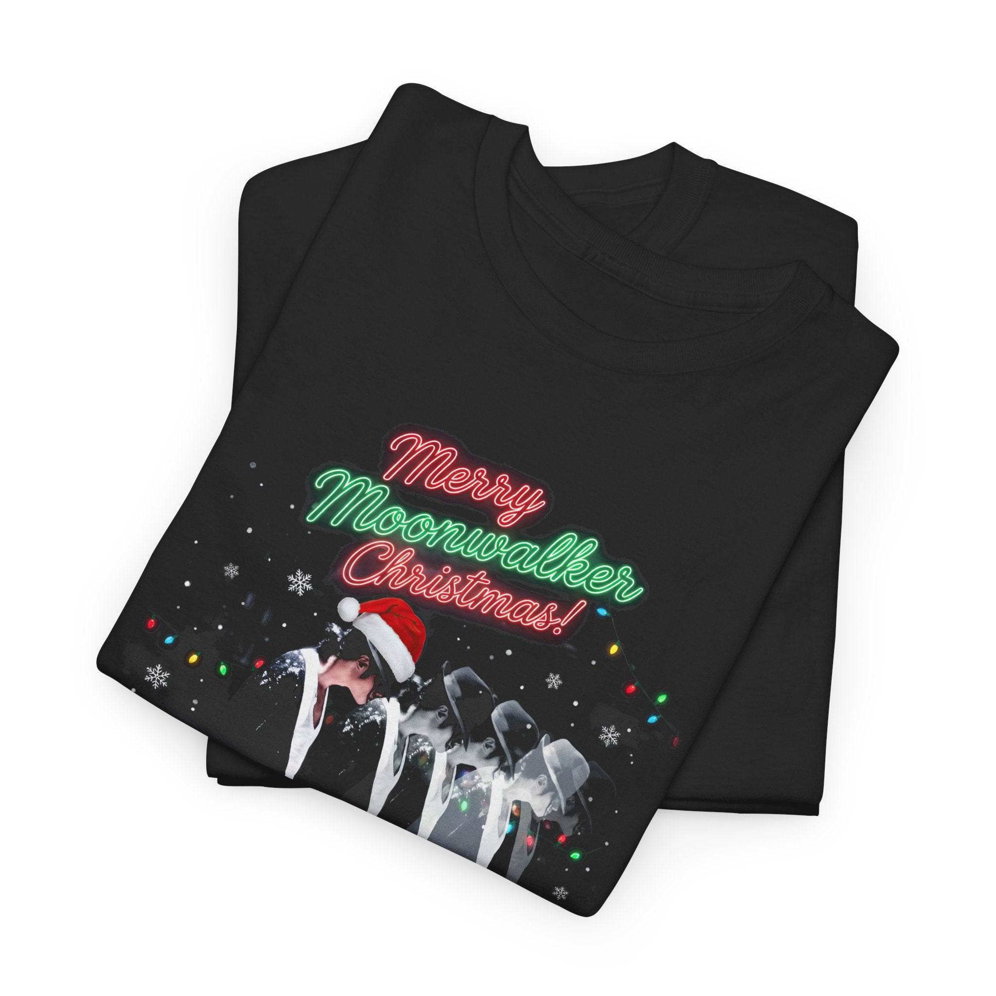 Michael Jackson Moonwalk Christmas Shirt MJ Santa Holiday Xmas Gift