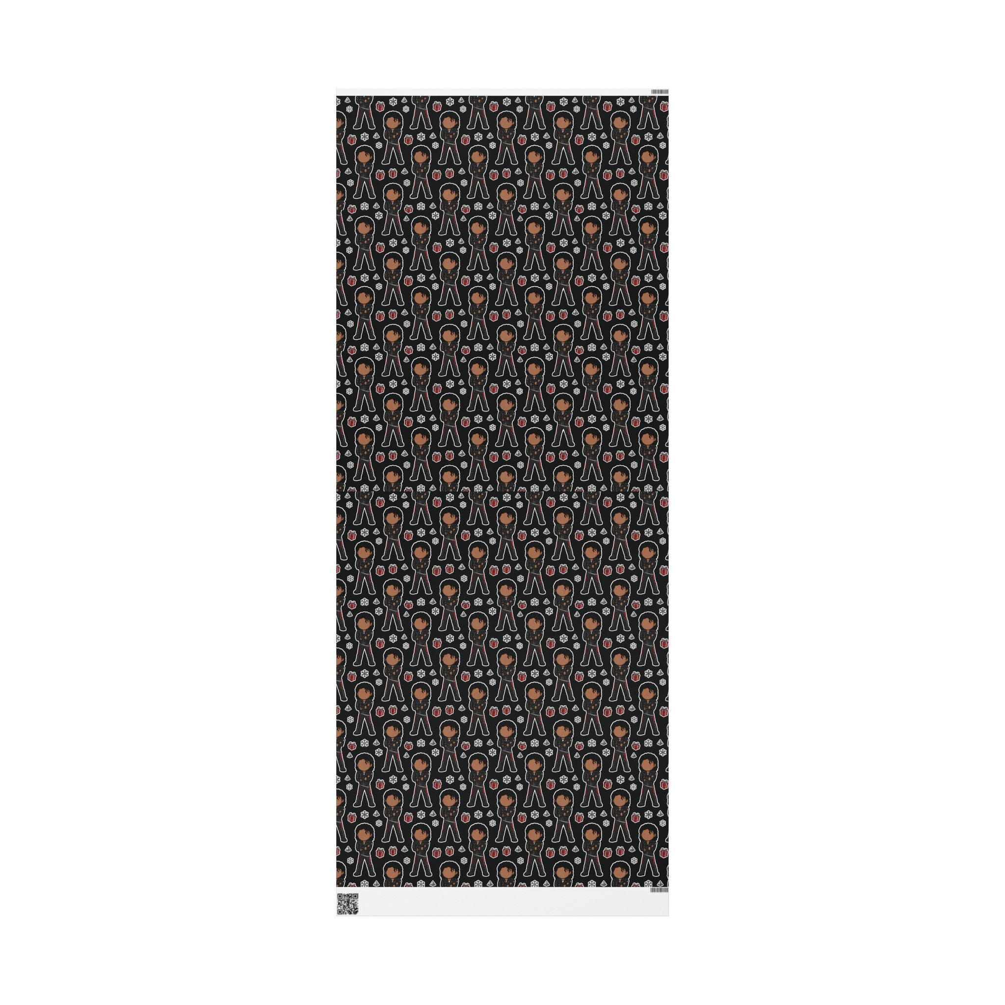 Michael Jackson Wrapping Paper Bad Era Gift Wrap MJ Holiday Xmas