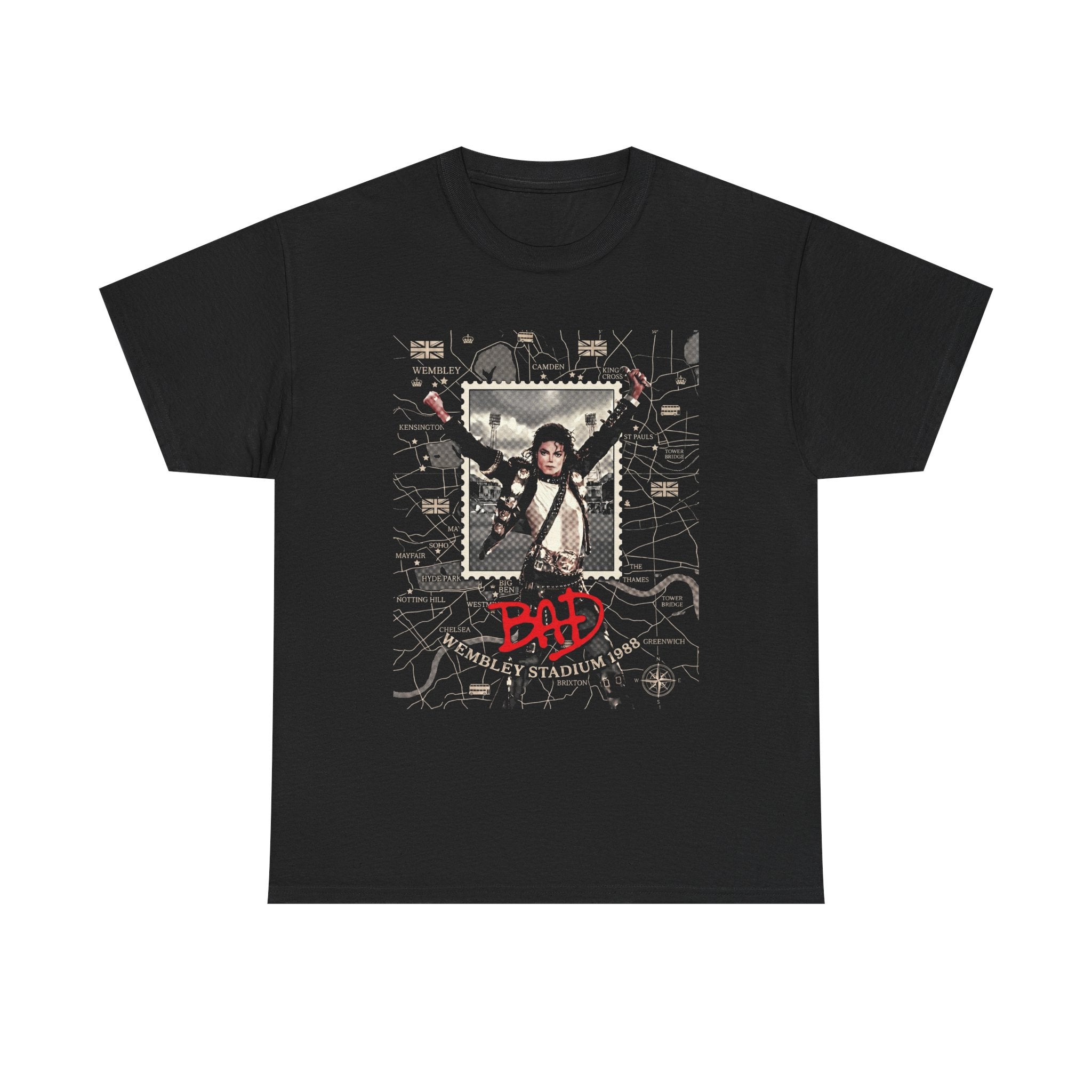 MJ Bad Tour Wembley 88 Tee