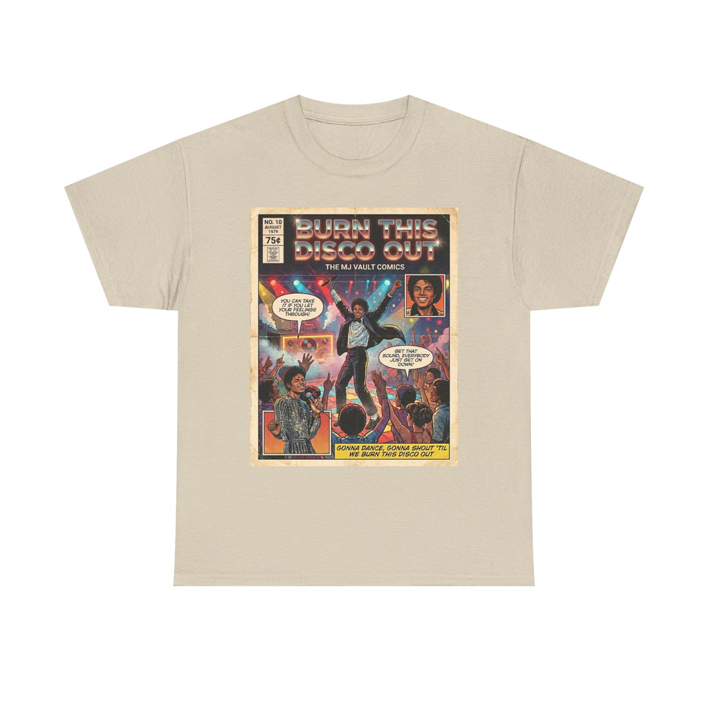 MJ Burn This Disco Out Comic Tee