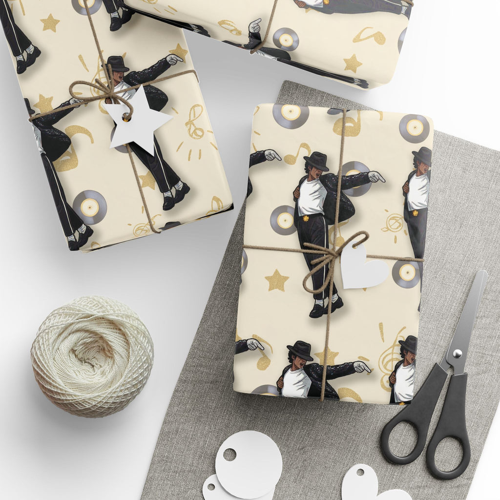 Michael Jackson Billie Jean Wrapping Paper, King of Pop Gift Wrap