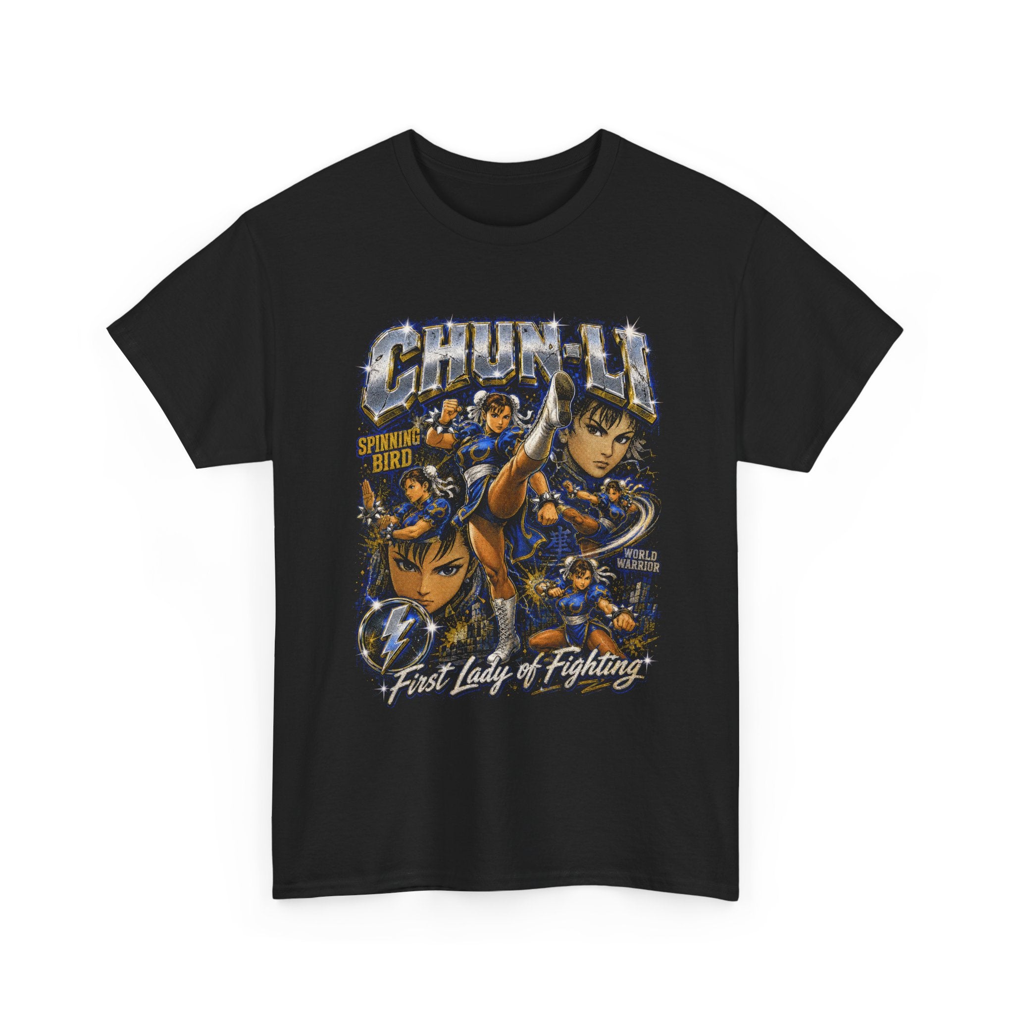 Chun-Li Street Fighter T-Shirt | Vintage Bootleg Gaming Graphic Tee