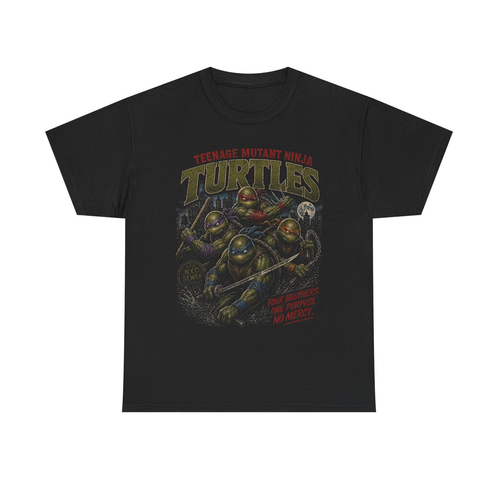 Teenage Mutant Ninja Turtles Graphic Tee | Vintage 90s Comic Book Shirt