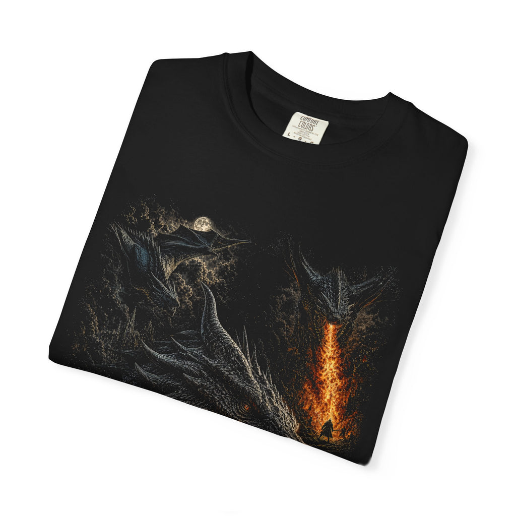 Balerion Dragon T-Shirt | Game of Thrones Sketch Art Comfort Colors Tee