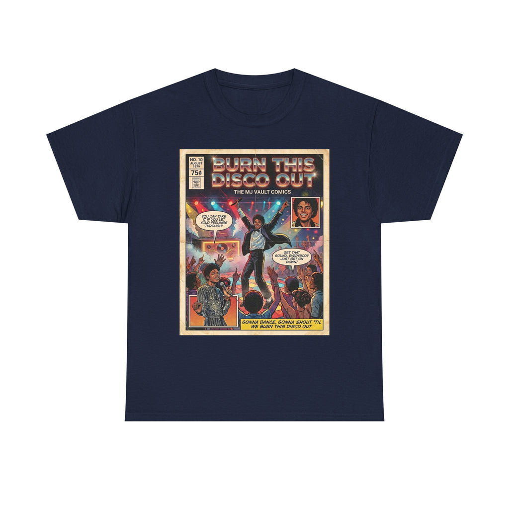 MJ Burn This Disco Out Comic Tee