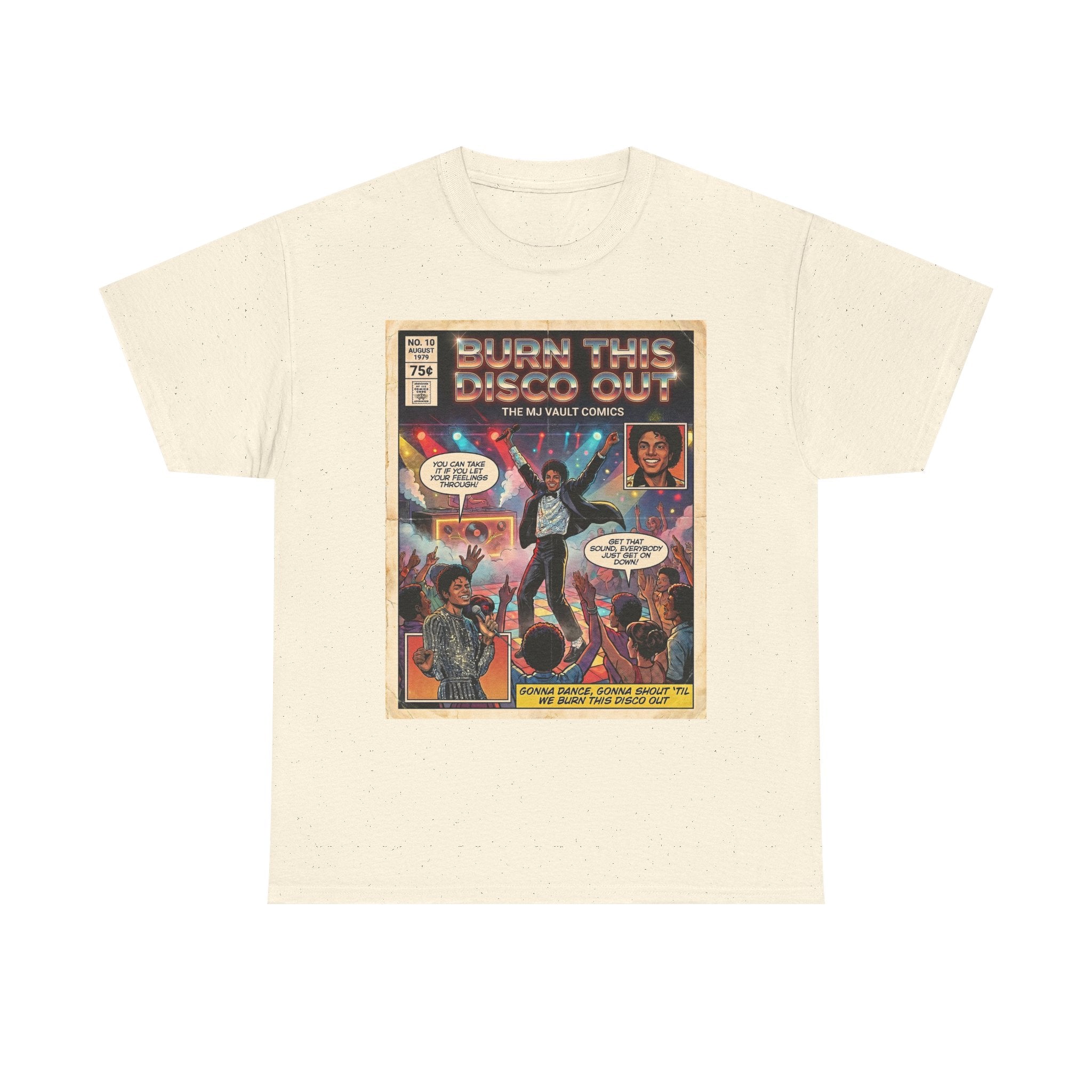 MJ Burn This Disco Out Comic Tee