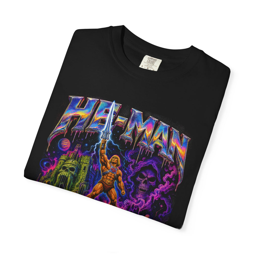 He-Man I Have The Power Tee | Psychedelic MOTU Vintage Shirt