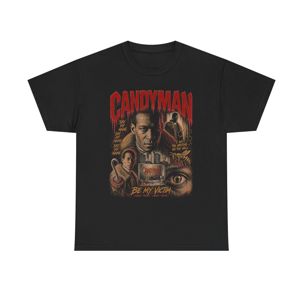 Candyman horror poster T Shirt | Vintage style movie art,Be My Victim design
