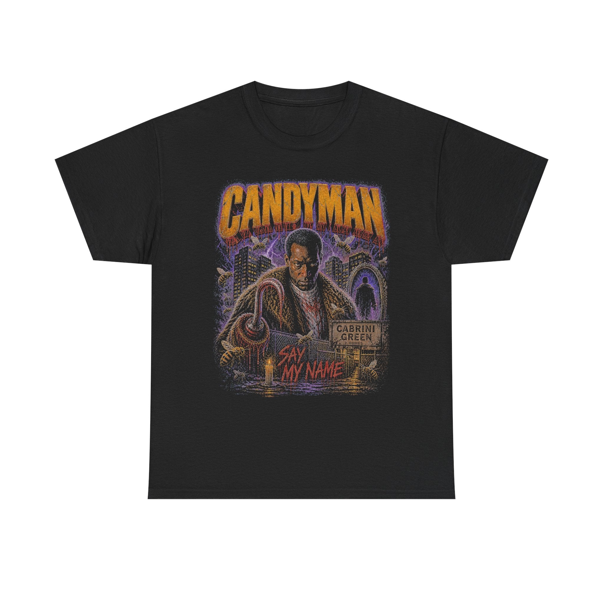 Candyman Horror Movie Tee | Distressed Cult Classic Graphic Shirt