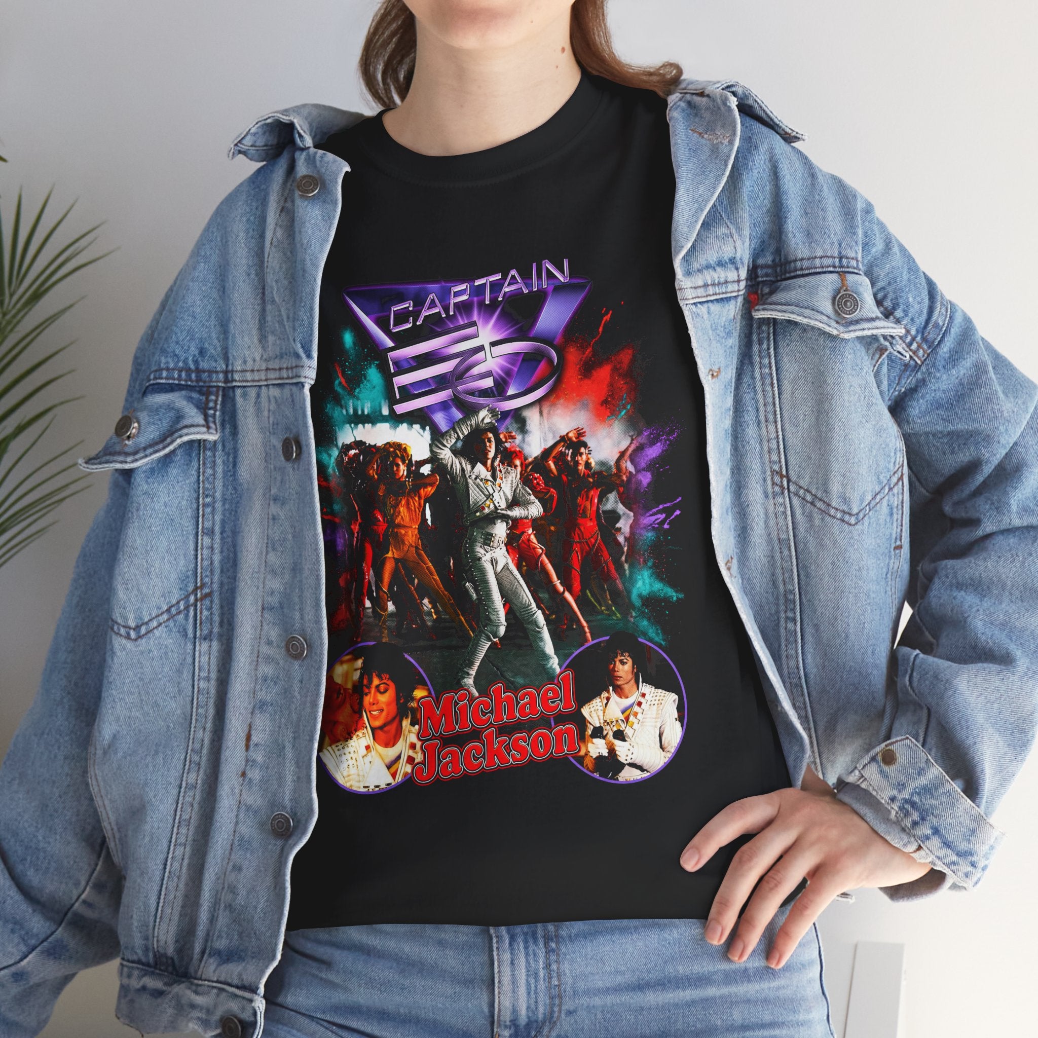 Captain EO Michael Jackson Shirt Dance Crew Tee
