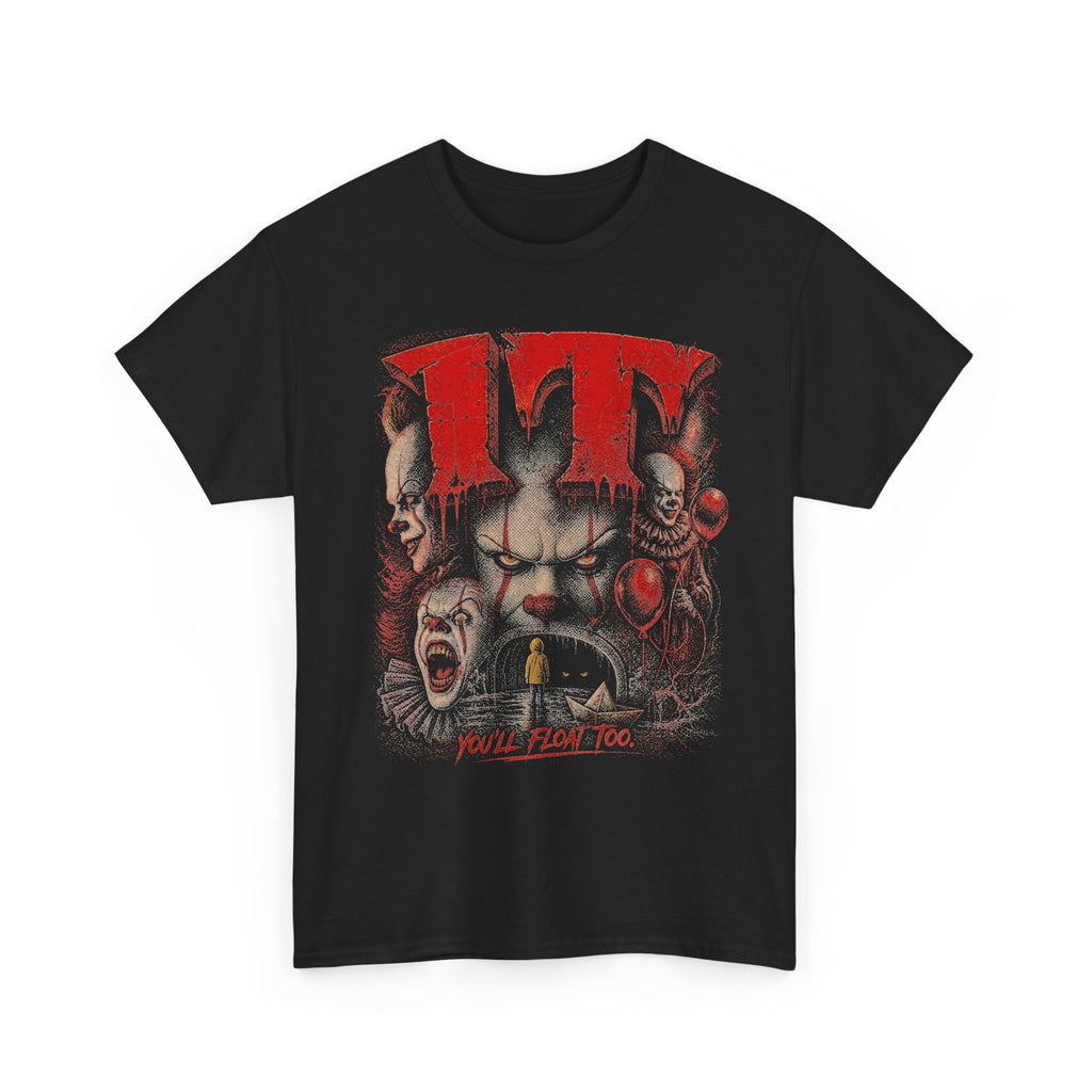 Pennywise The Clown Graphic Tee | Distressed Horror Movie Shirt
