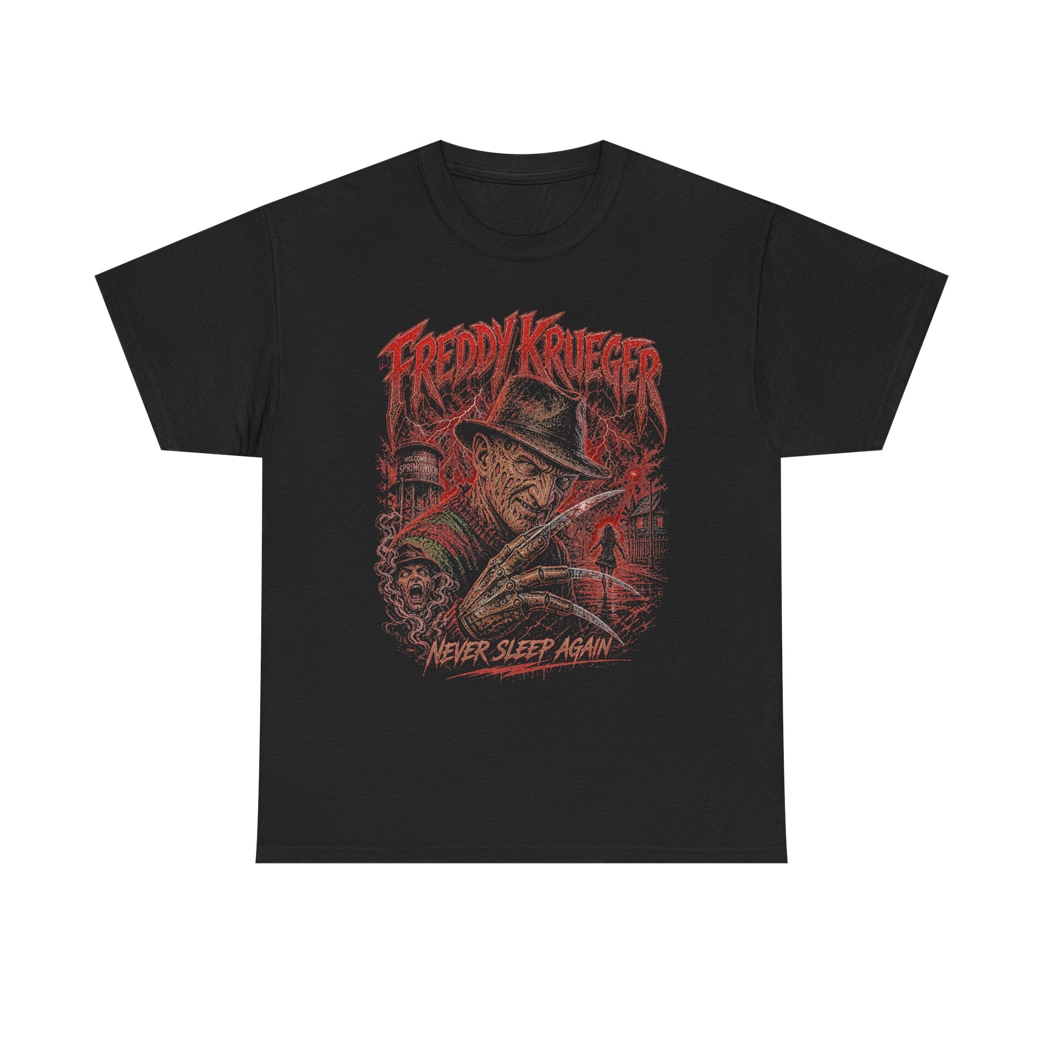 Freddy Krueger Horror Shirt | Distressed Slasher Movie Tee