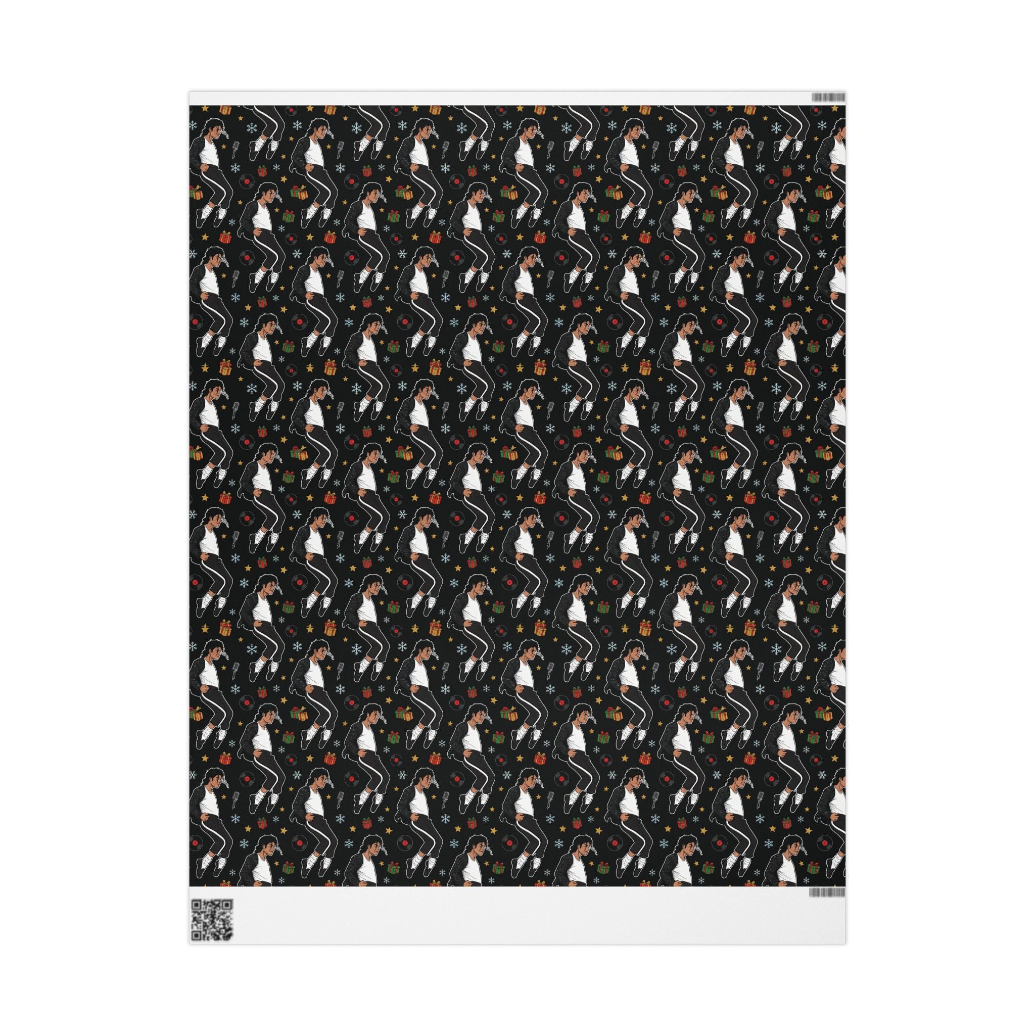 Michael Jackson Wrapping Paper Billie Jean Christmas Gift Wrap