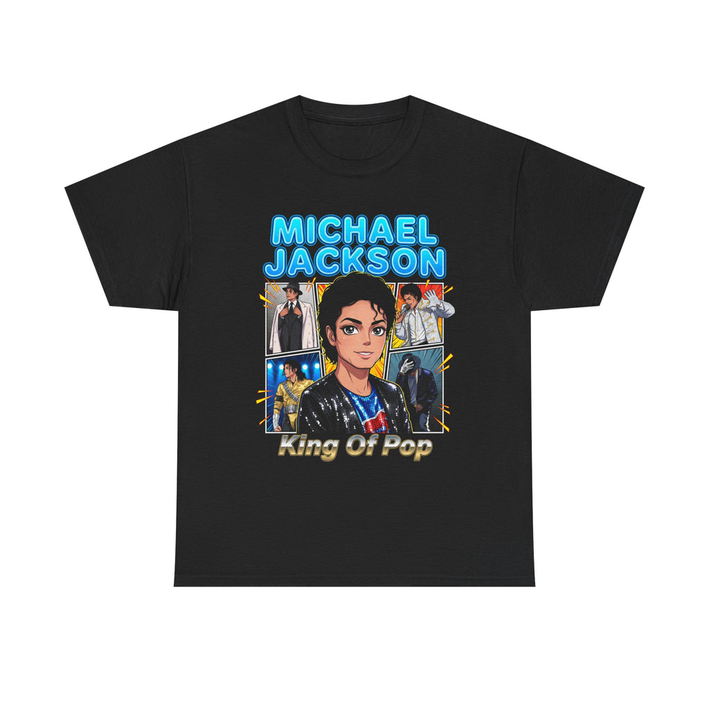Michael Jackson King Of Pop Shirt Vintage Anime Comic Tee Retro Art
