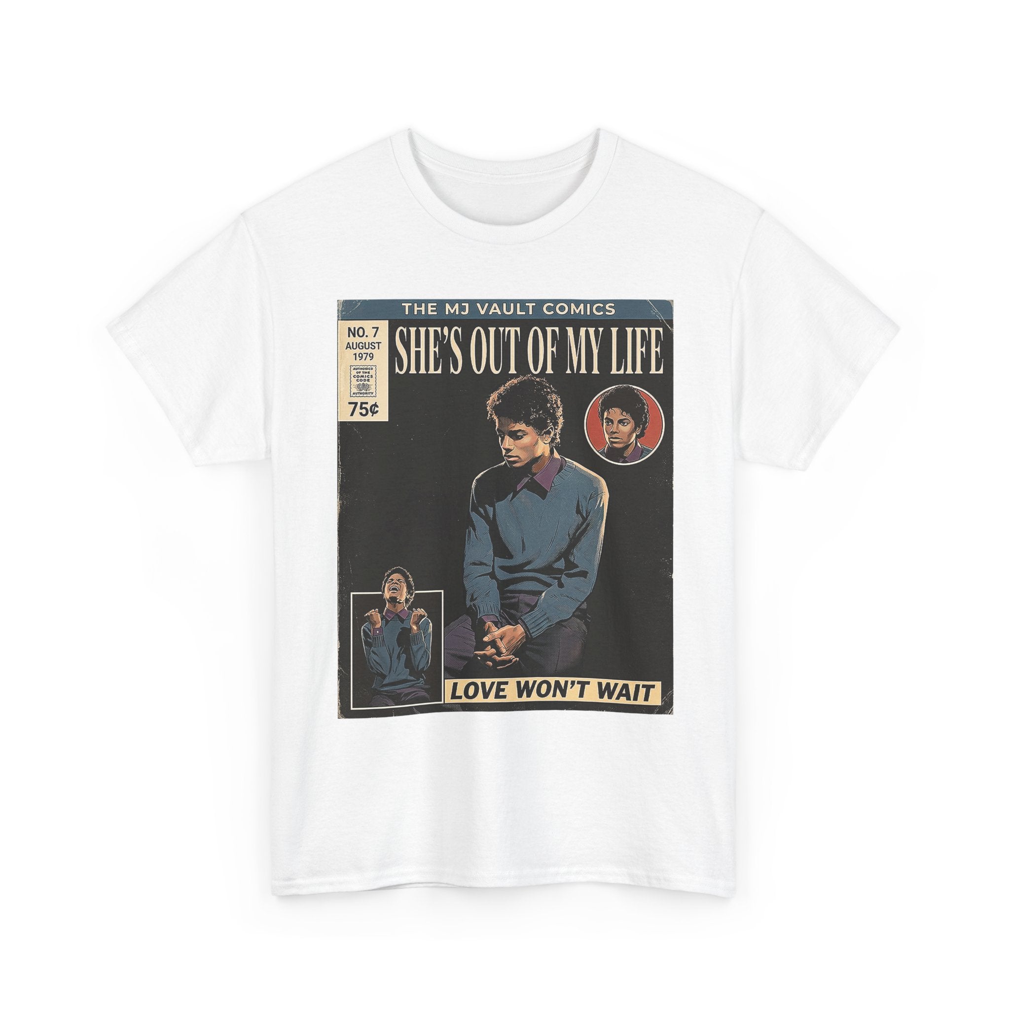MJ Shes Out Of My Life Comic Tee