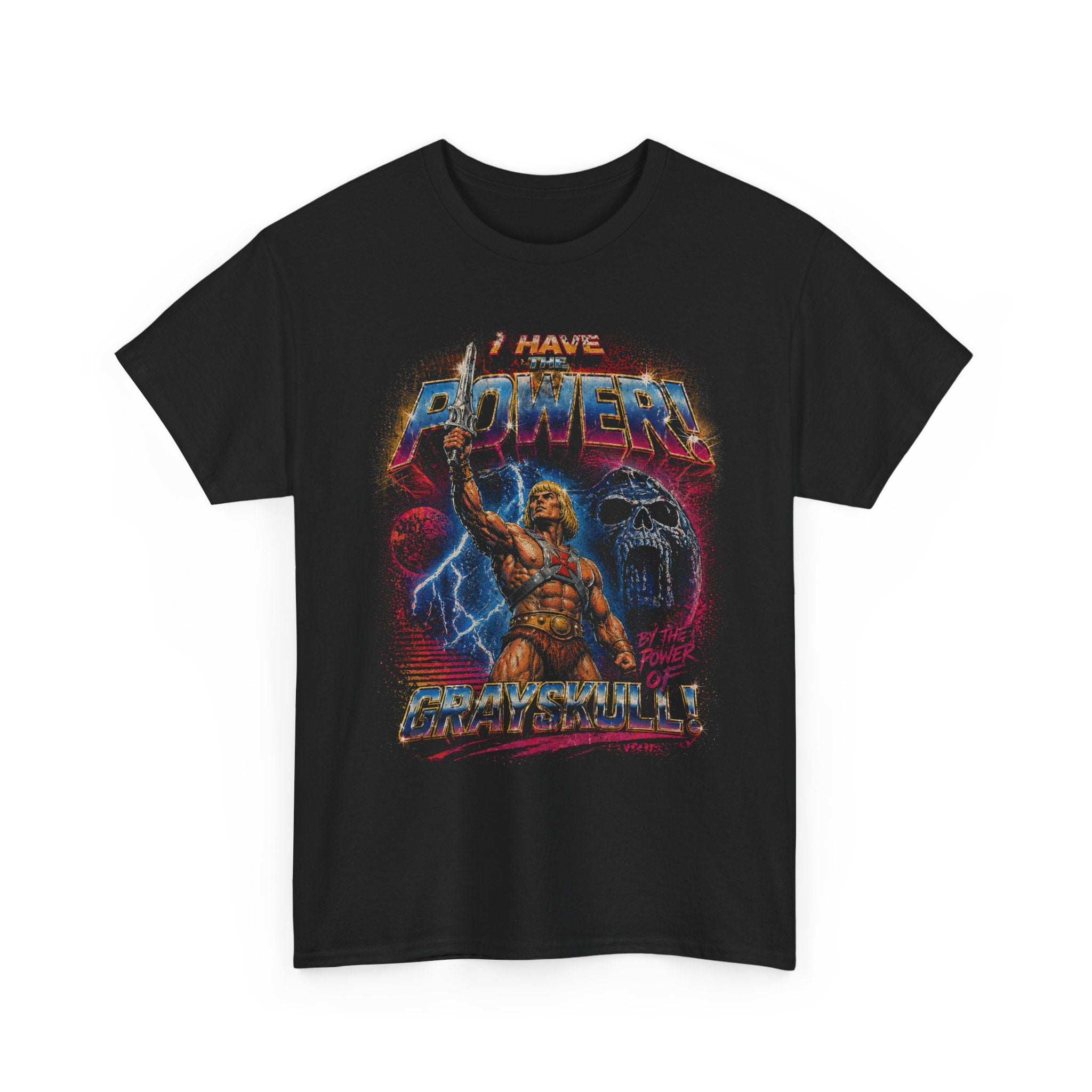 He-Man I Have The Power Tee | Vintage 80s Cartoon Masters of the Universe Shirt